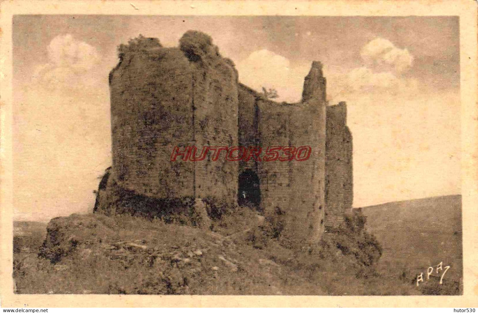 CPA PENNE - TARN - RUINES DU CHATEAU - Other & Unclassified