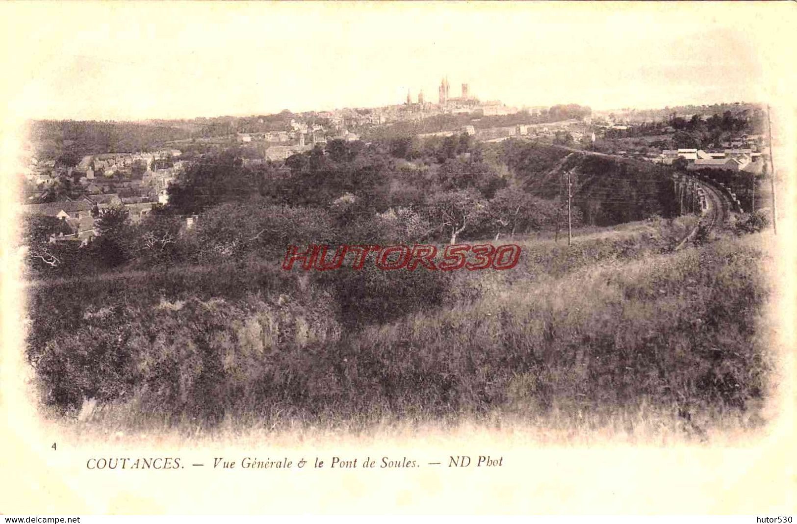 CPA COUTANCES - VUE GENERALE - Coutances