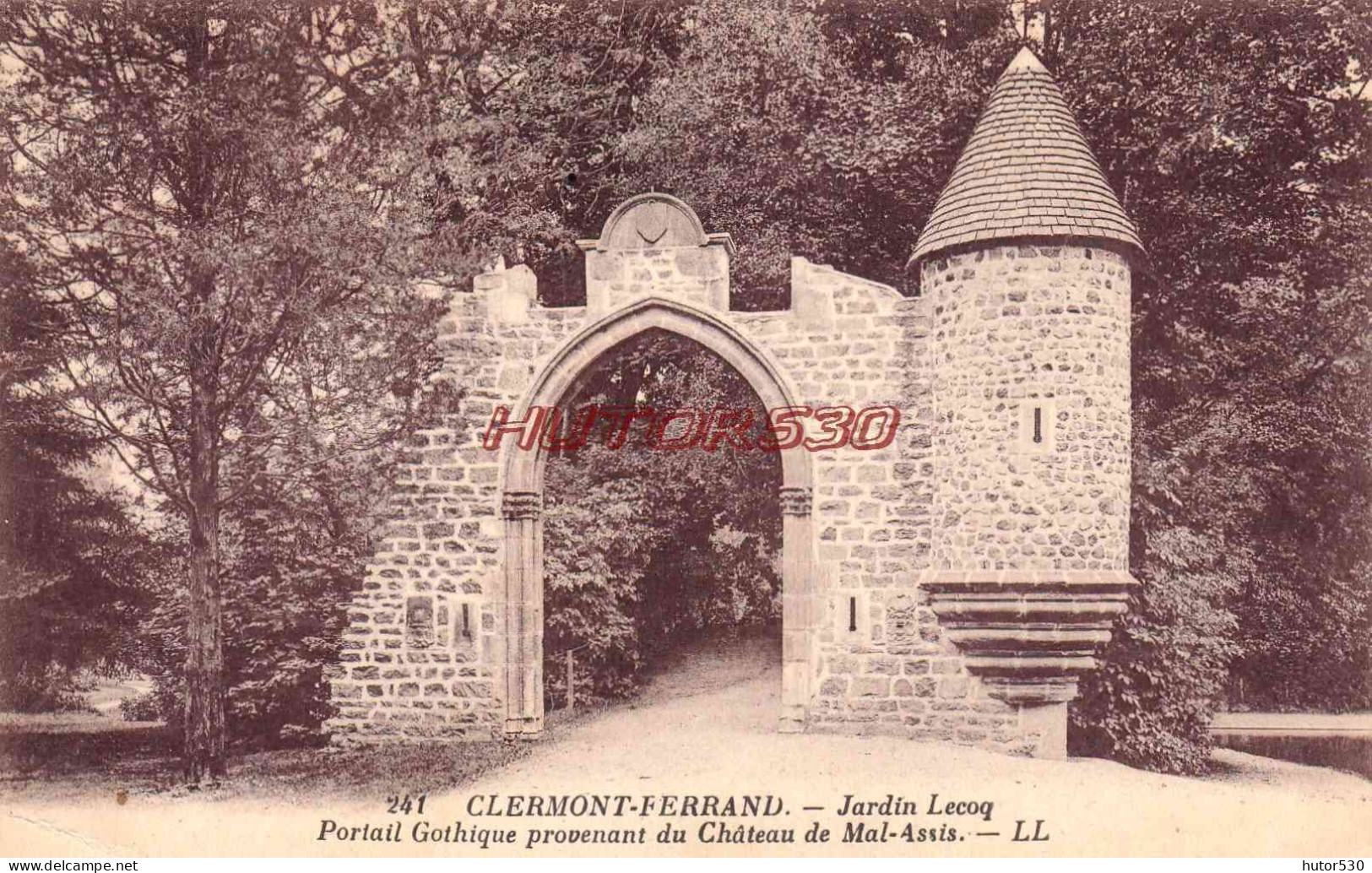 CPA CLERMONT FERRAND - JARDIN LECOQ - Clermont Ferrand