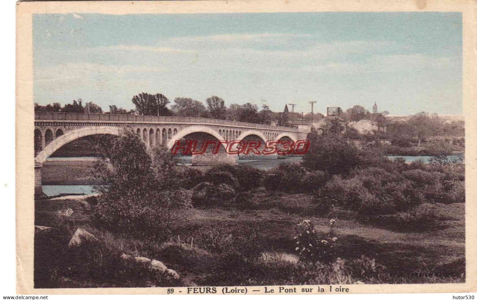 CPA FEURS - LOIRE - LE PONT - Feurs