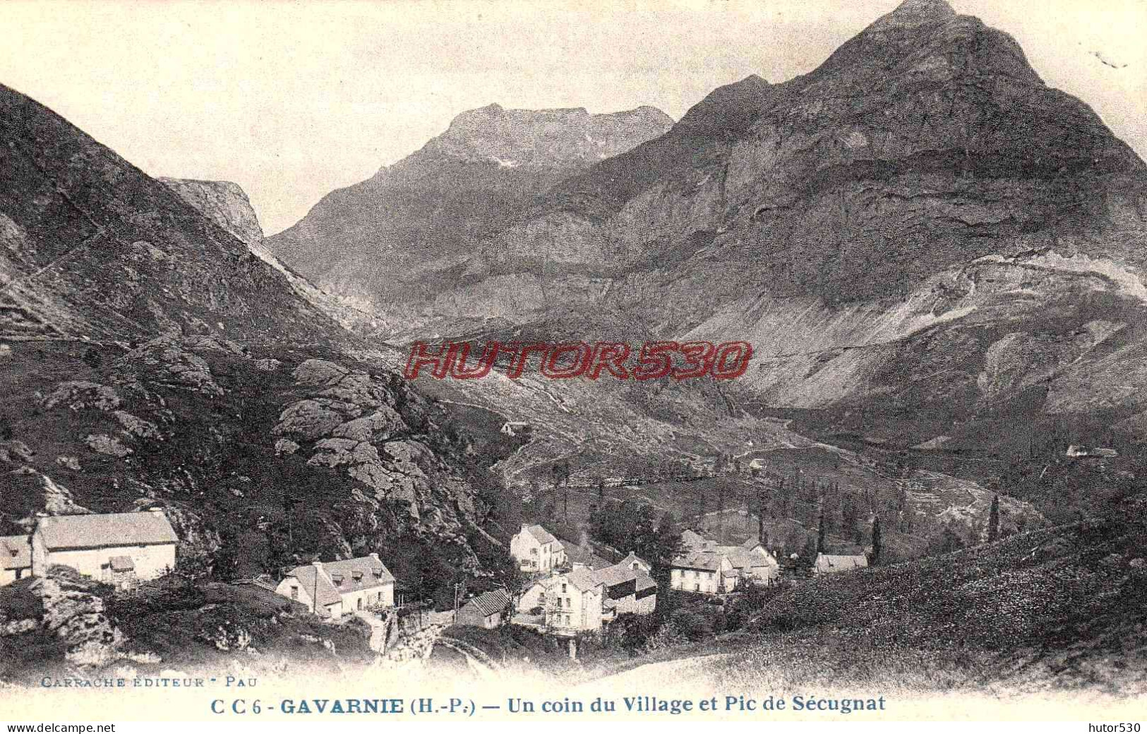 CPA GAVARNIE - VILLAGE - Gavarnie