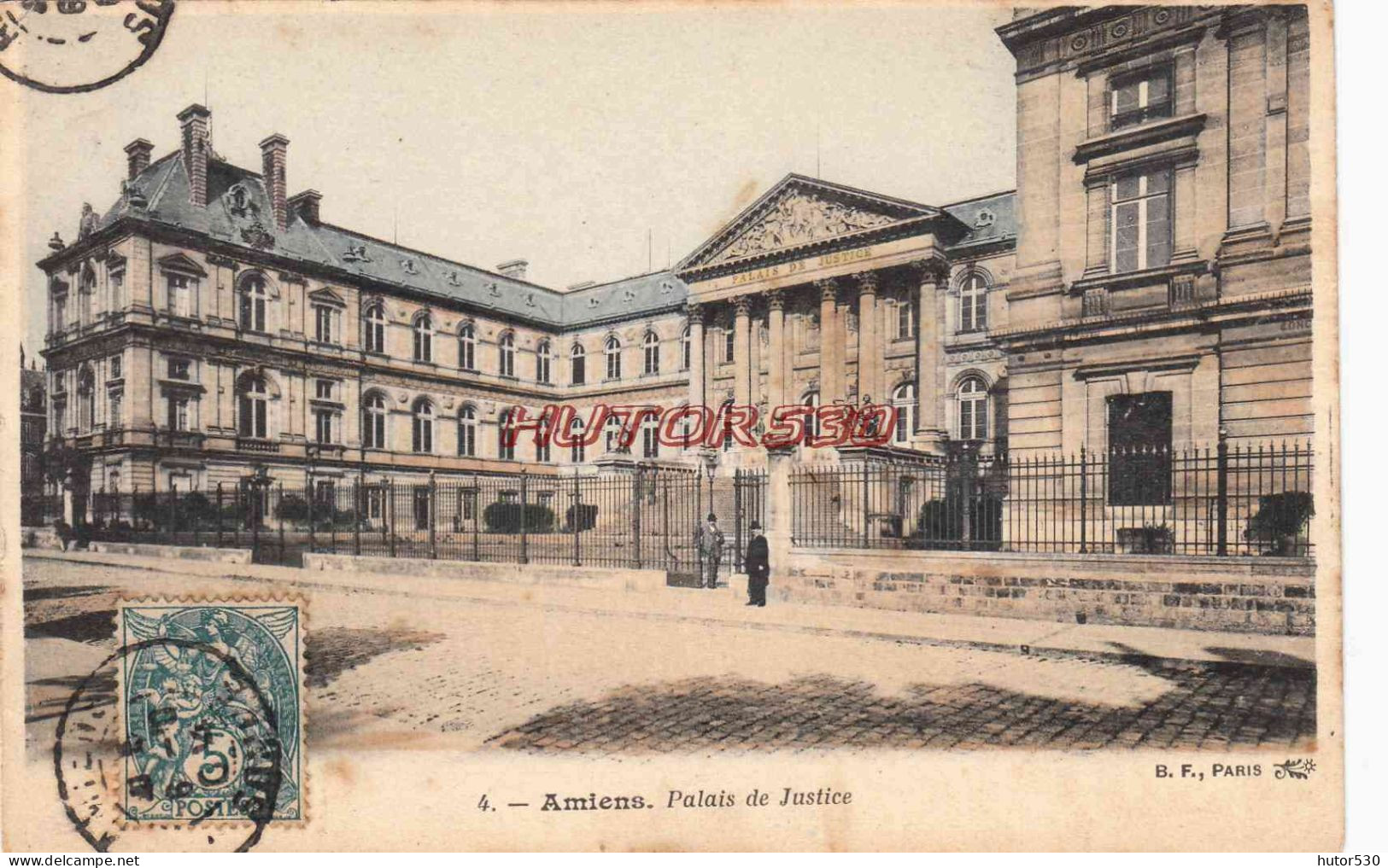 CPA AMIENS - PALAIS DE JUSTICE - Amiens