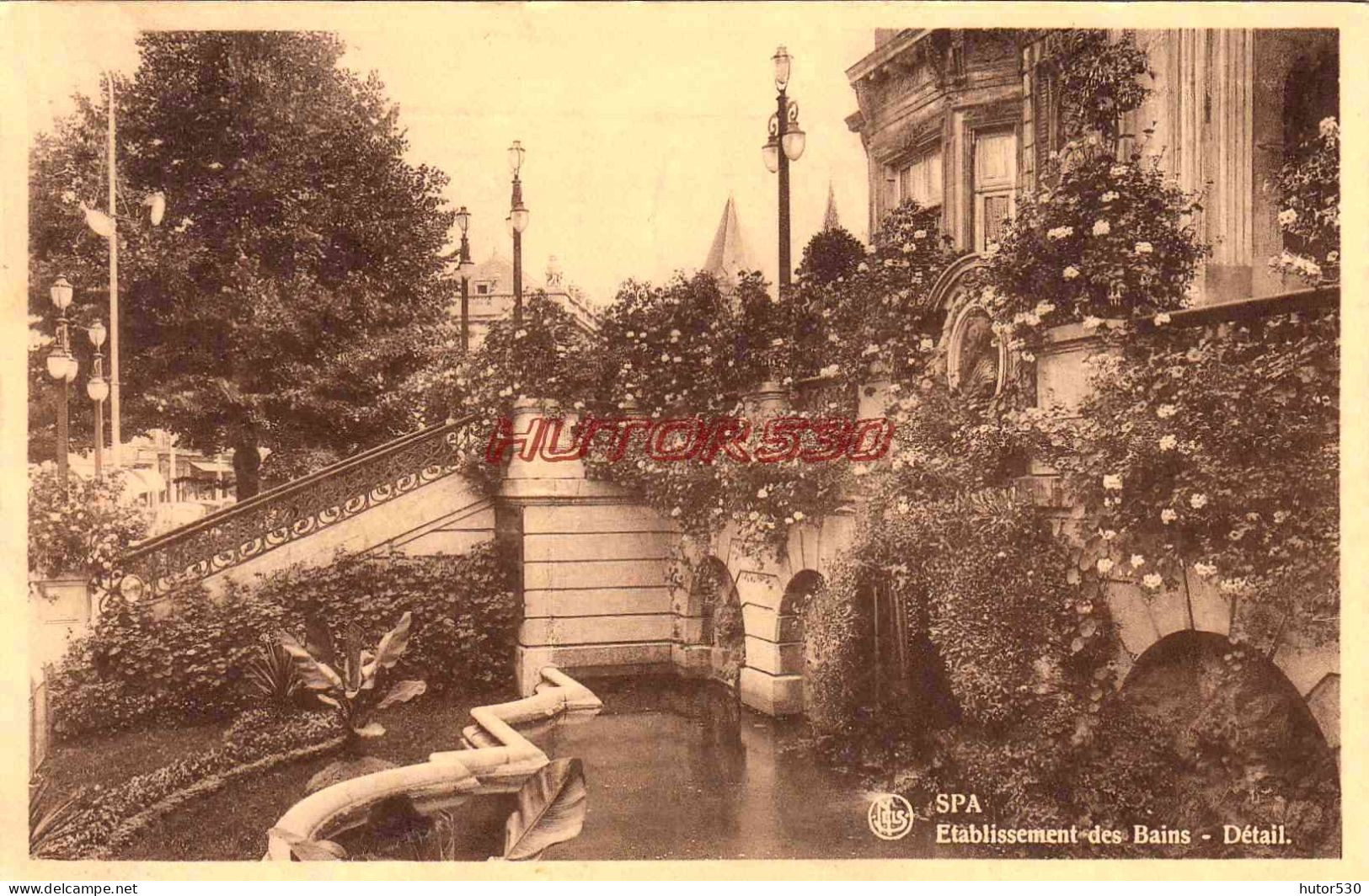 CPA SPA - ETABLISSEMENT DES BAINS - Spa