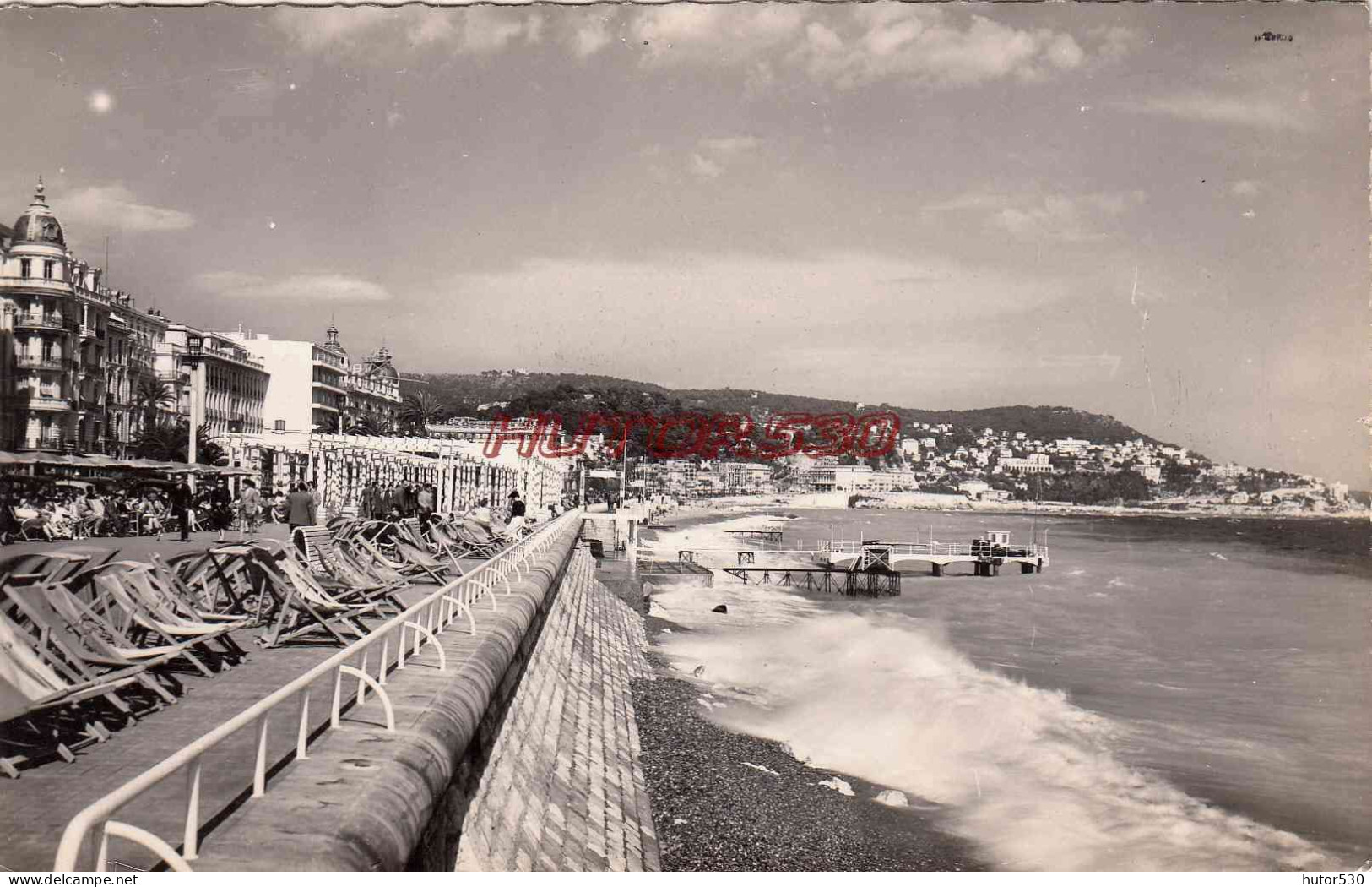 CPSM NICE - LA PLAGE - Otros & Sin Clasificación