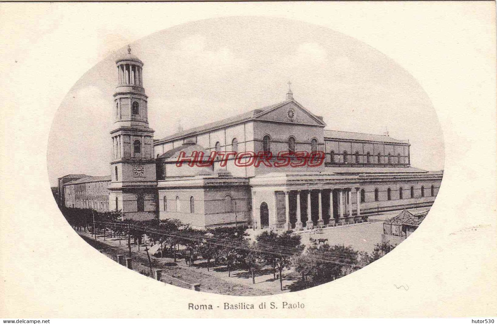 CPA ROMA - BASILICA DI S. PAOLO - Autres & Non Classés