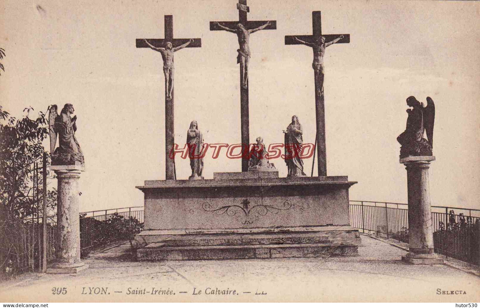 CPA LYON - LE CALVAIRE SAINT IRENEE - Otros & Sin Clasificación