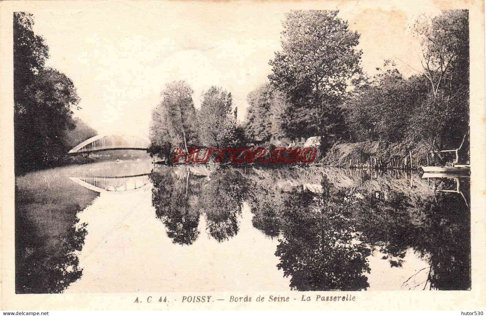 CPA POISSY - BORDS DE SEINE - Poissy