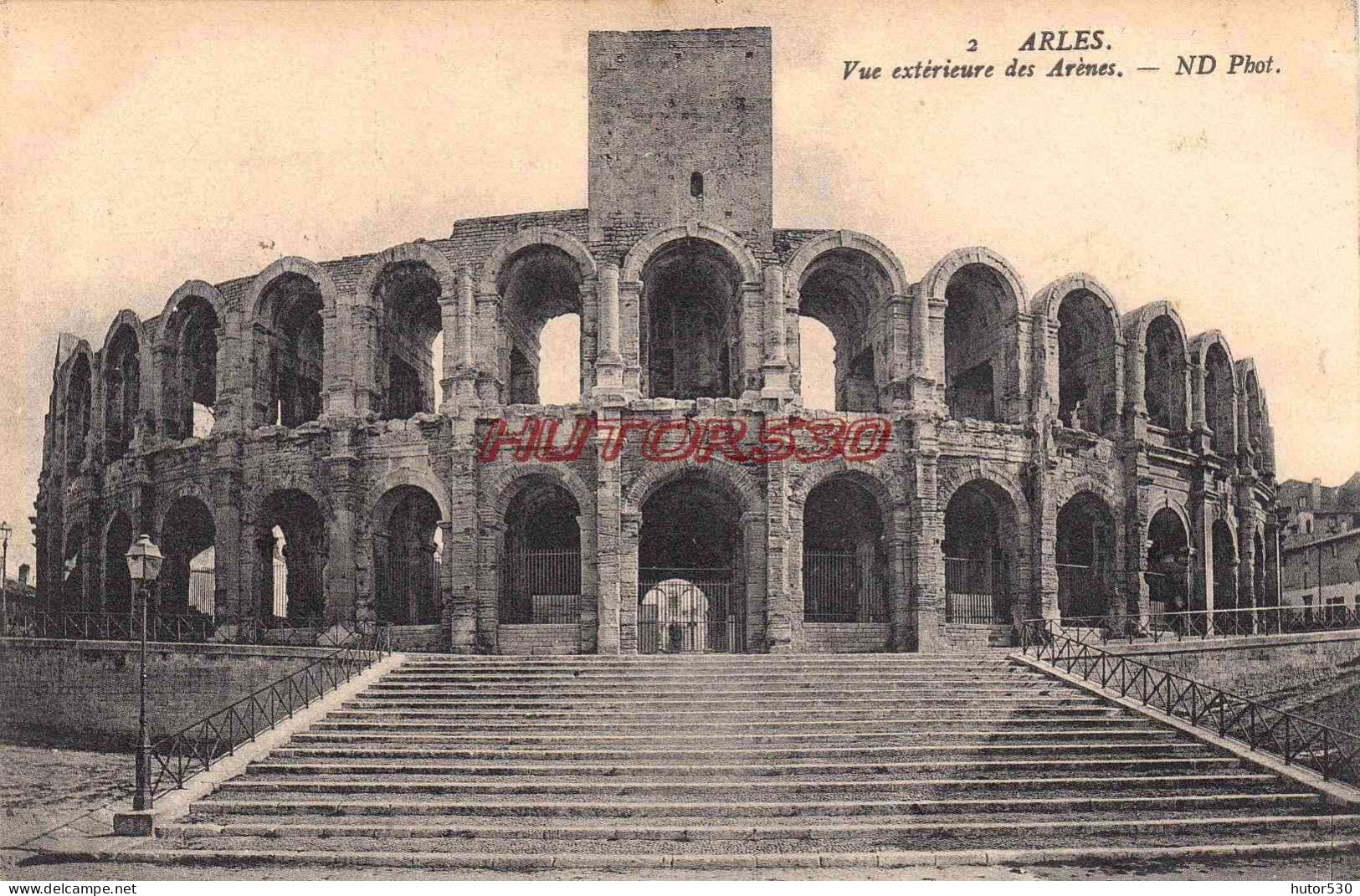 CPA ARLES - LES ARENES - Arles