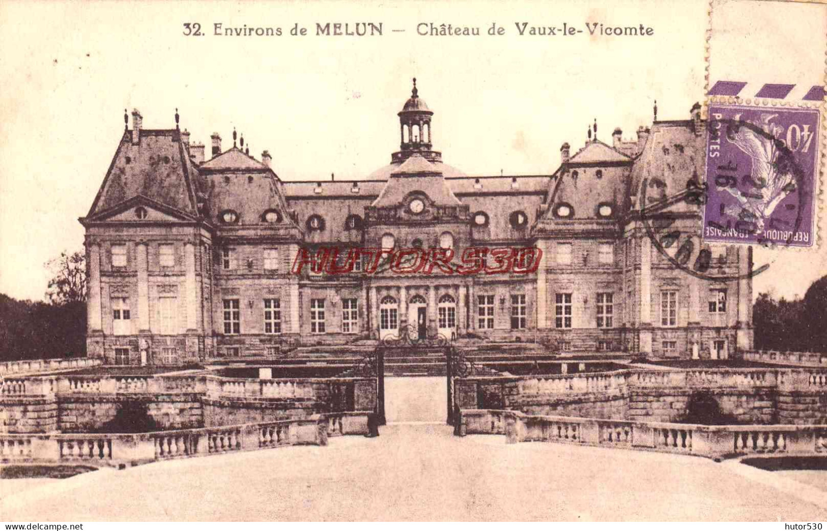 CPA VAUX LE VICOMTE - CHATEAU - Vaux Le Vicomte