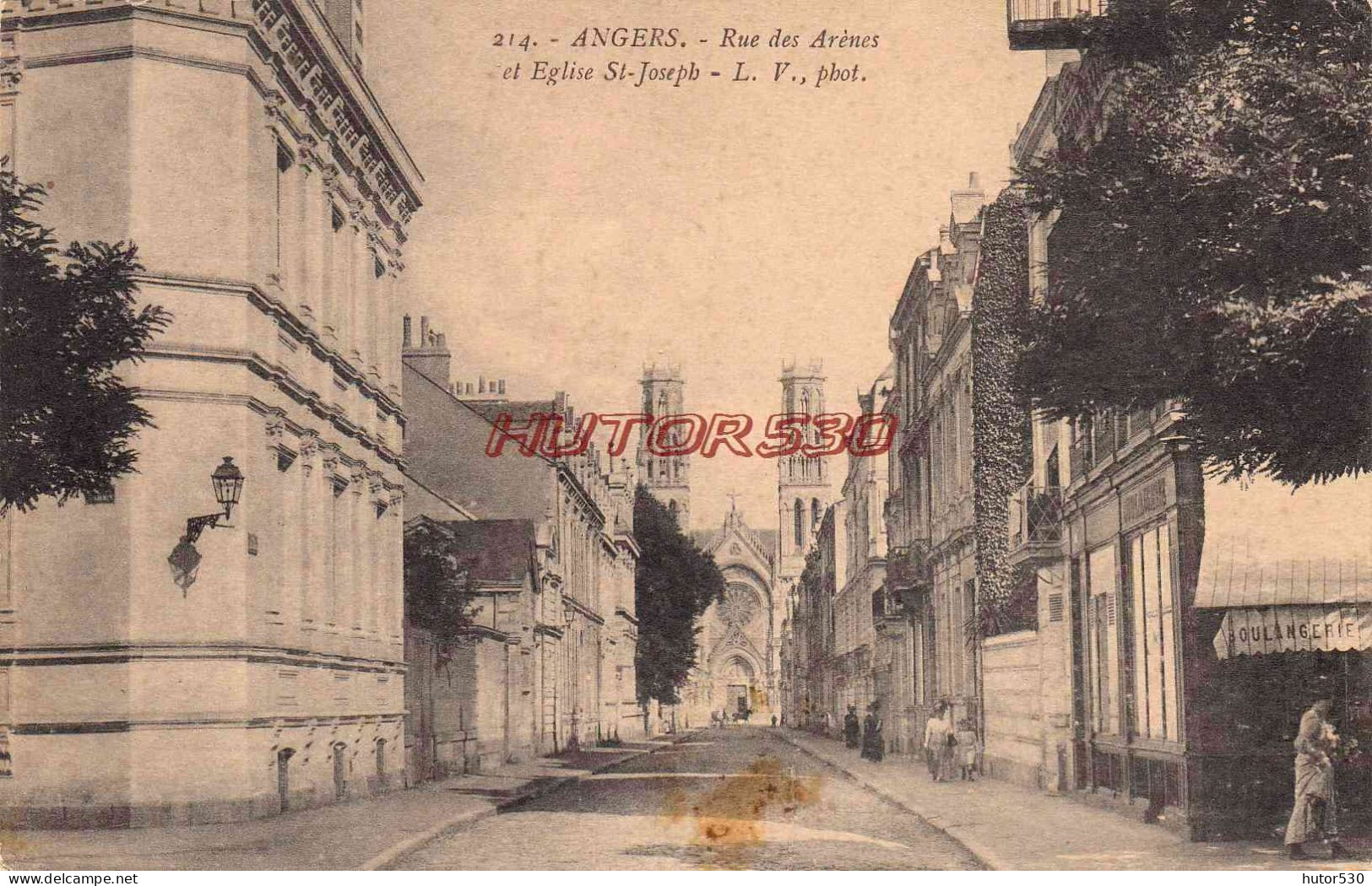 CPA ANGERS - RUE DES ARENES - Angers