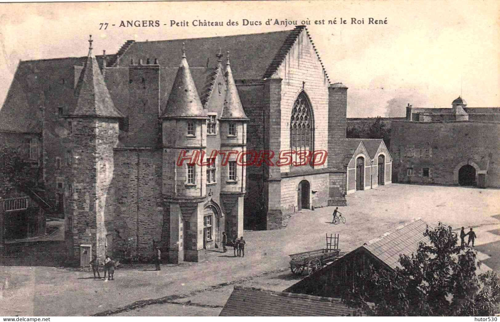 CPA ANGERS - PETIT CHATEAU DES DUCS D'ANJOU - Angers