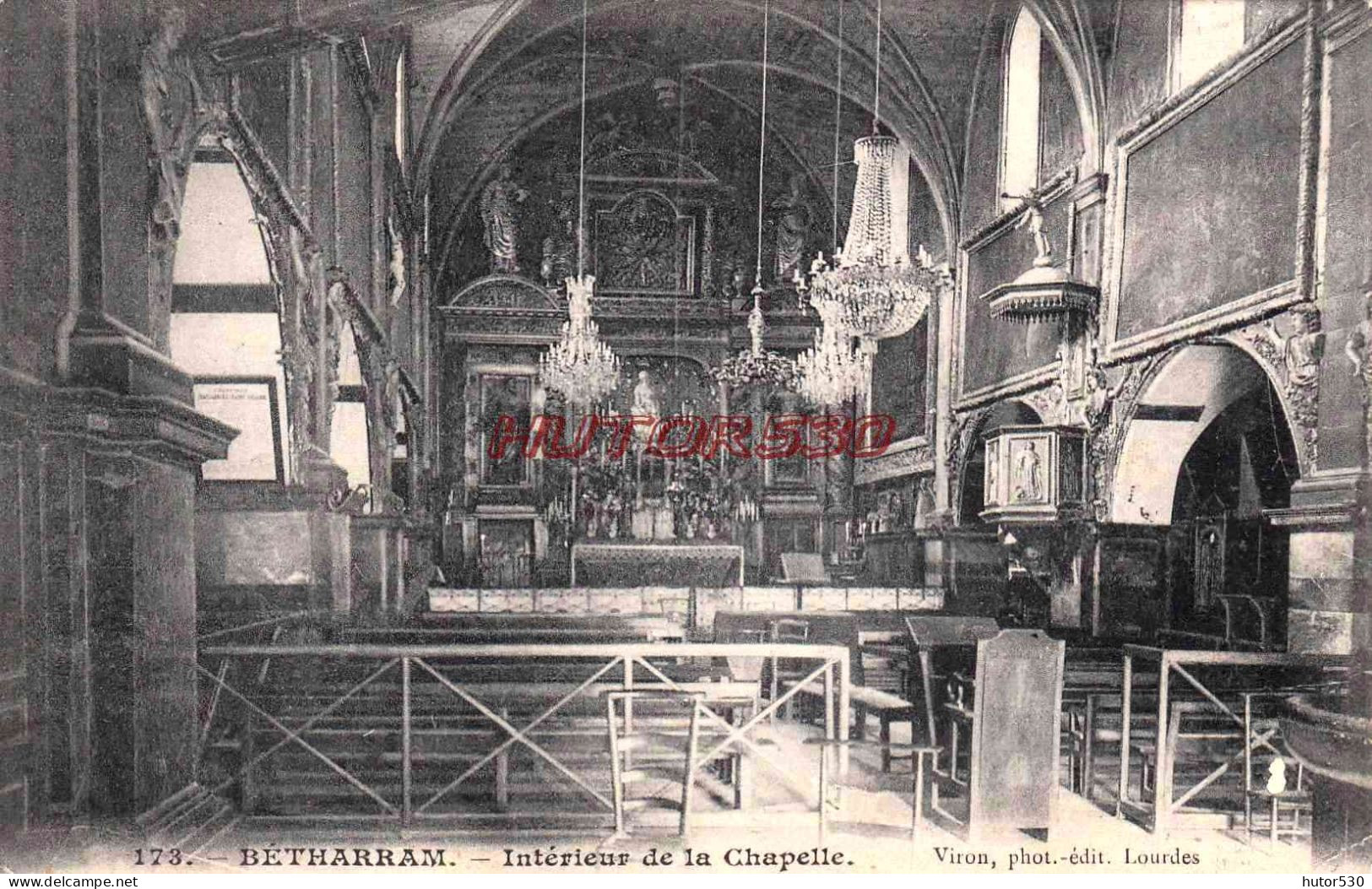 CPA BETHARRAM - INTERIEUR DE LA CHAPELLE - Lestelle-Bétharram