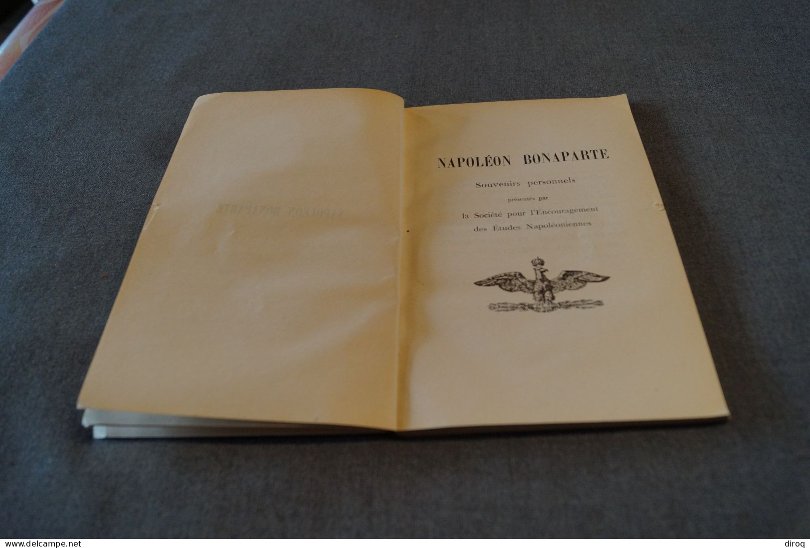 Napoléon Bonaparte,1950,Souvenir Personnel,105 Pages,21 Cm./13,5 Cm.très Bel état Pour Collection - 1901-1940