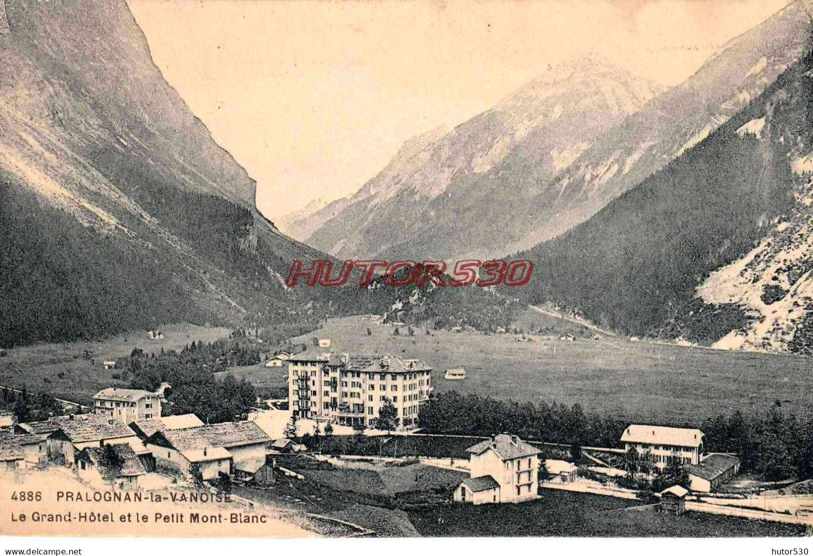 CPA PRALOGNAN LA VANOISE - LE GRAND HOTEL - Pralognan-la-Vanoise