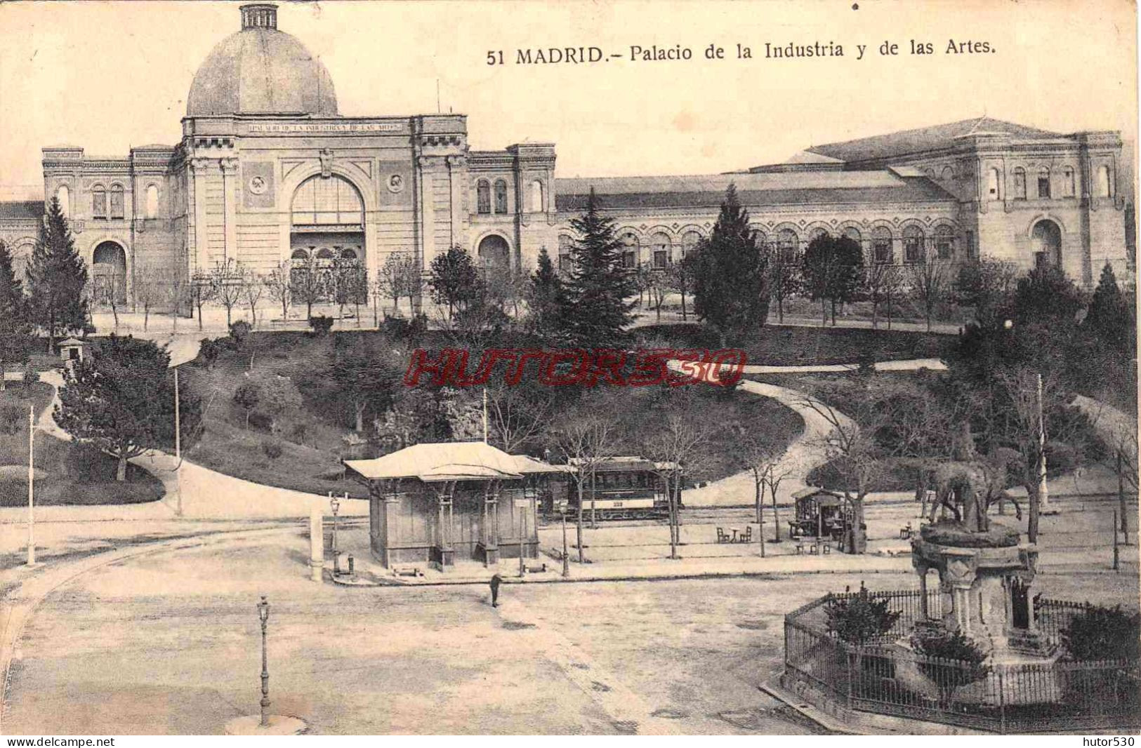 CPA MADRID - PALACIO DE LA INDUSTRIA Y DE LAS ARTES - Madrid