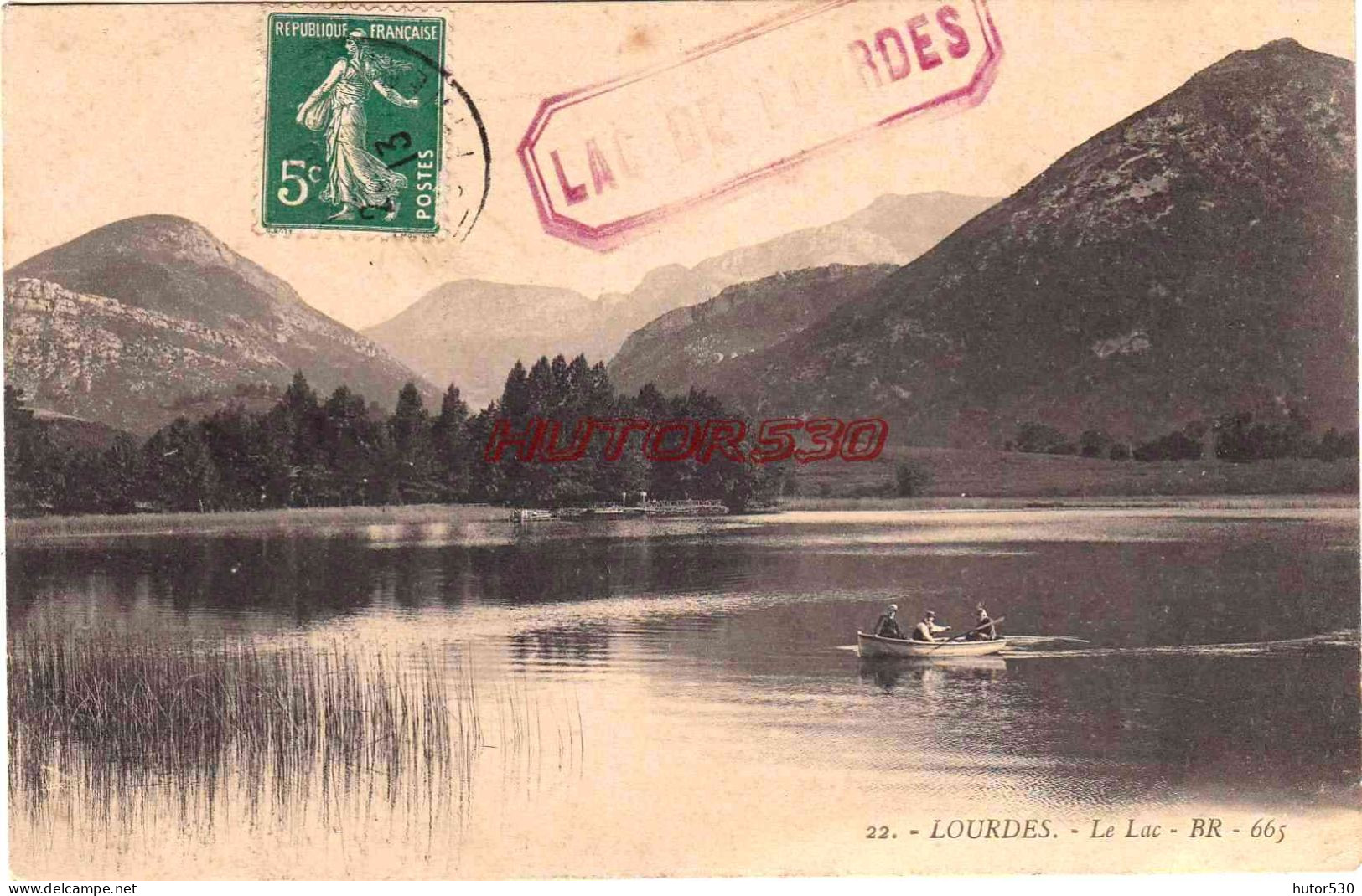 CPA LOURDES - LE LAC - BR 665 - Lourdes