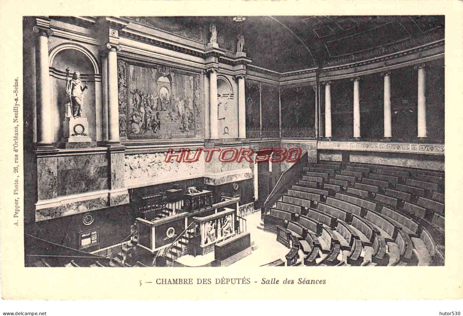 CPA PARIS - CHAMBRE DES DEPUTES - Sonstige Sehenswürdigkeiten