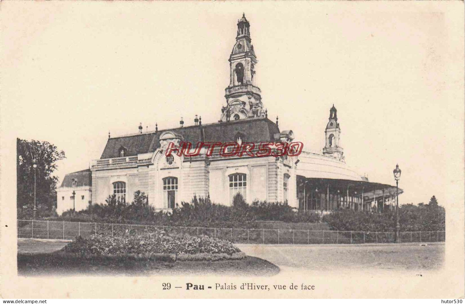 CPA PAU - PALAIS D'HIVER - Pau