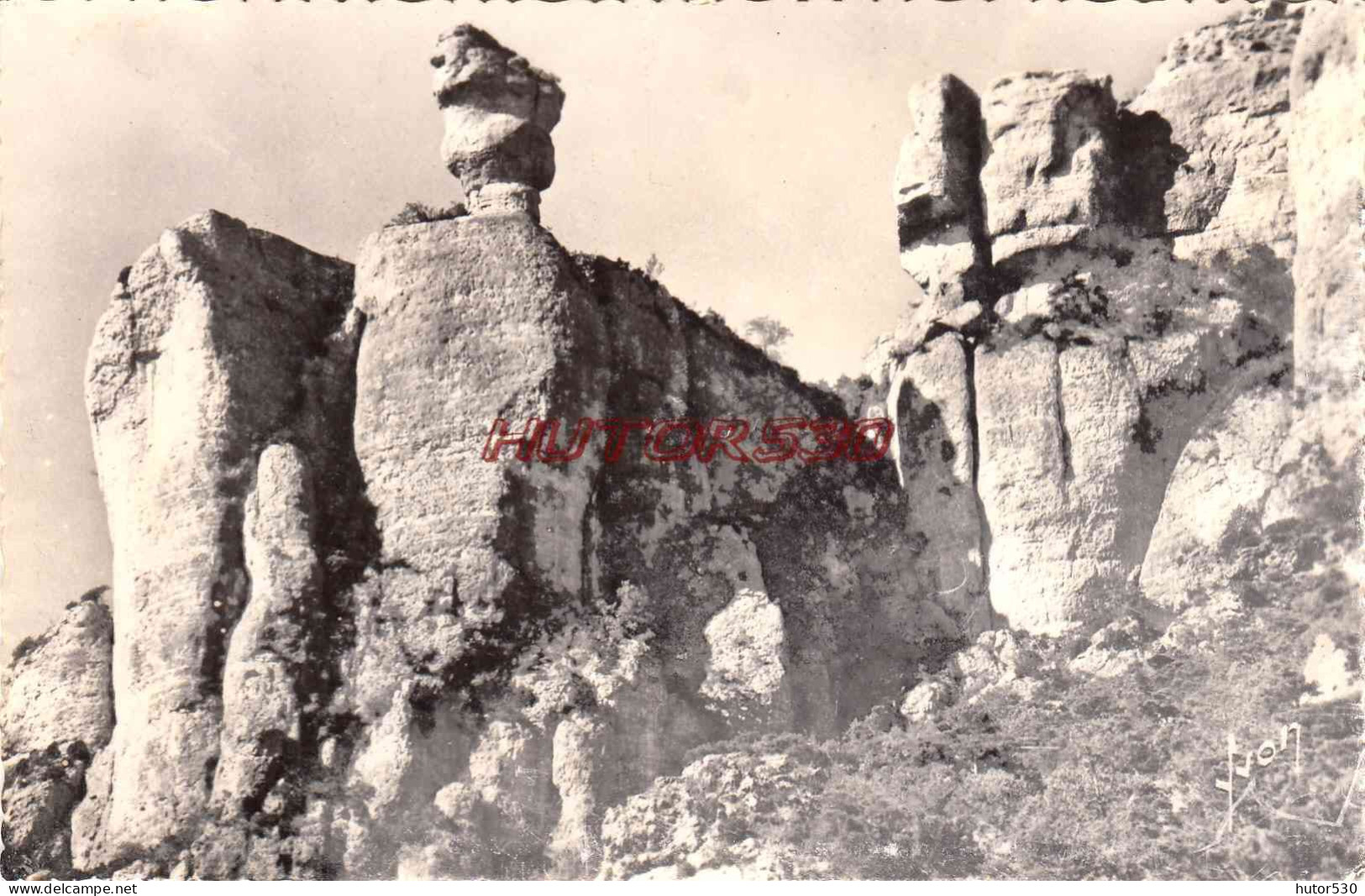 CPSM CANON DE LA JONTE - CORNICHE DU CAUSSE MEJEAN - Autres & Non Classés