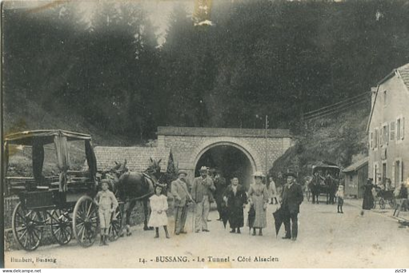 BUSSANG-le Tunnel-coté Alsacien - Bussang