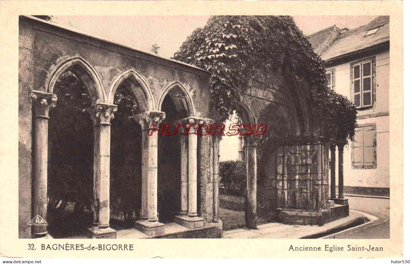 CPA BAGNERES DE BIGORRE - ANCIENNE EGLISE SAINT JEAN - Bagneres De Bigorre