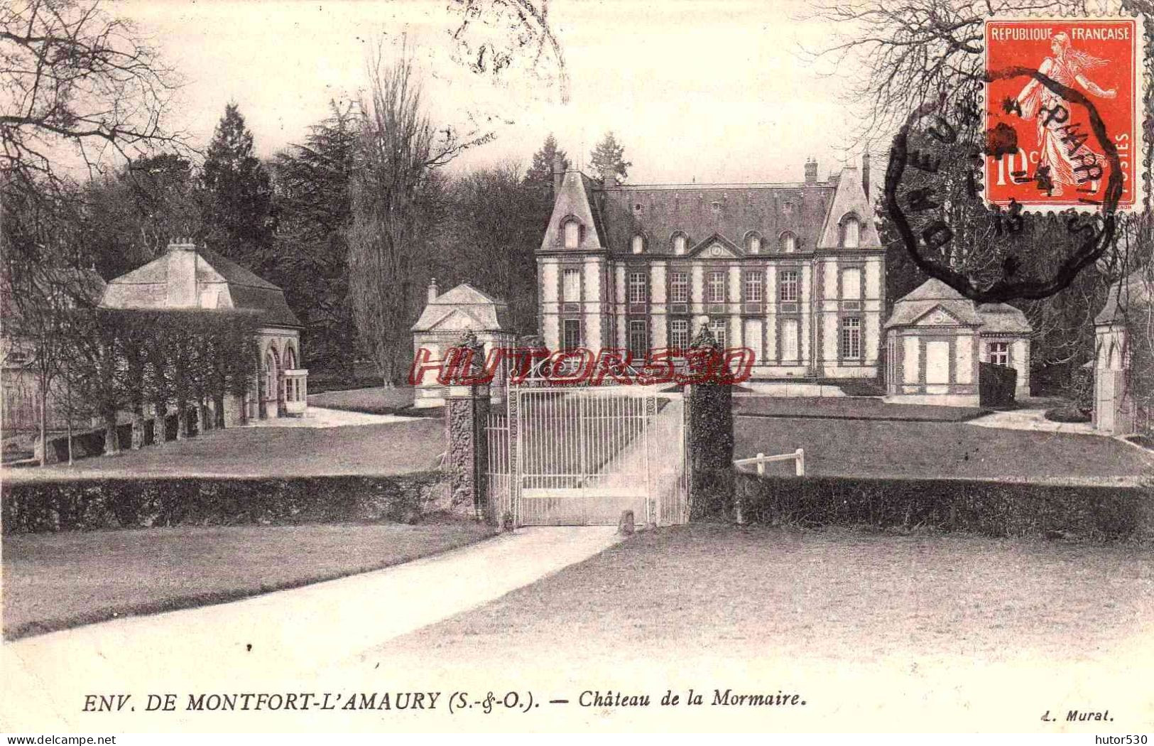 CPA MONTFORT L'AMAURY - CHATEAU DE LA MORMAIRE - Montfort L'Amaury