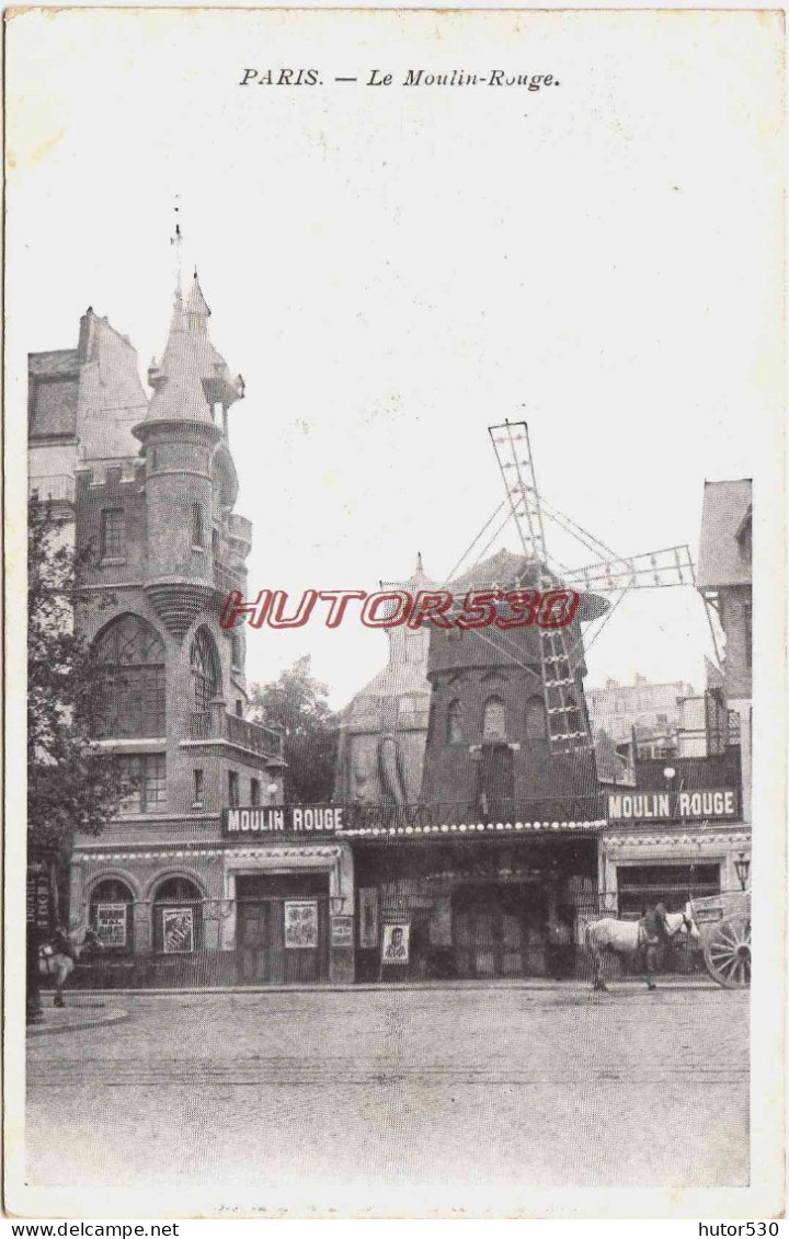 CPA PARIS - LE MOULIN ROUGE - Otros Monumentos