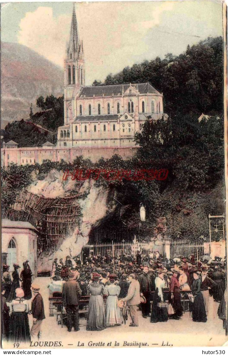 CPA LOURDES - LA GROTTE - Lourdes