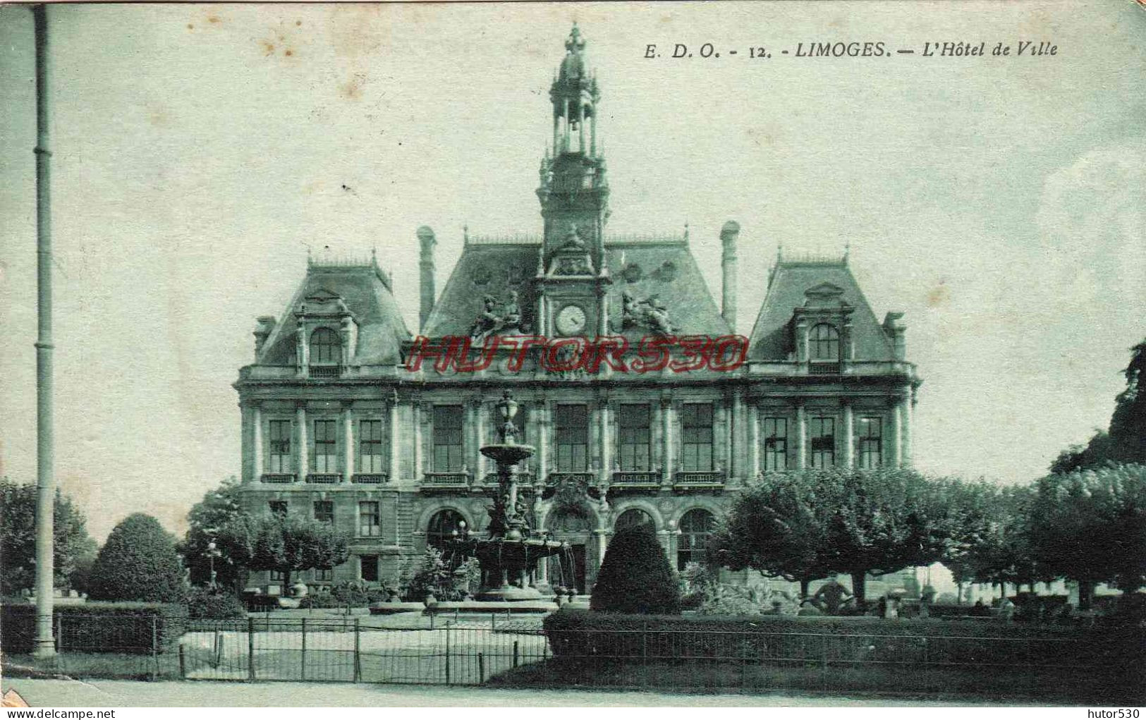 CPA LIMOGES - L'HOTEL DE VILLE - Limoges