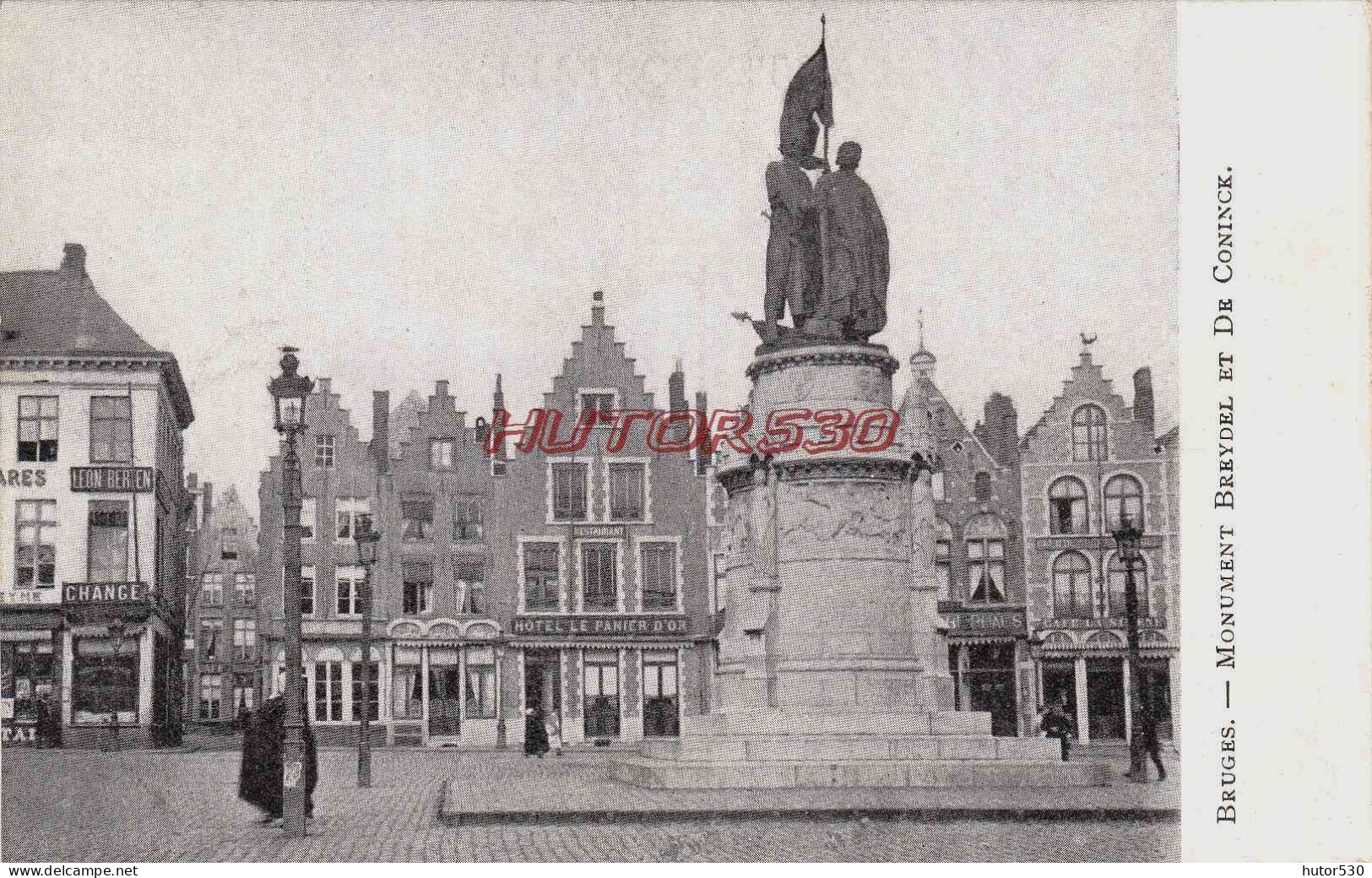 CPA BRUGES - MONUMENT BREYDEL ET DE CONINCK - Bredene