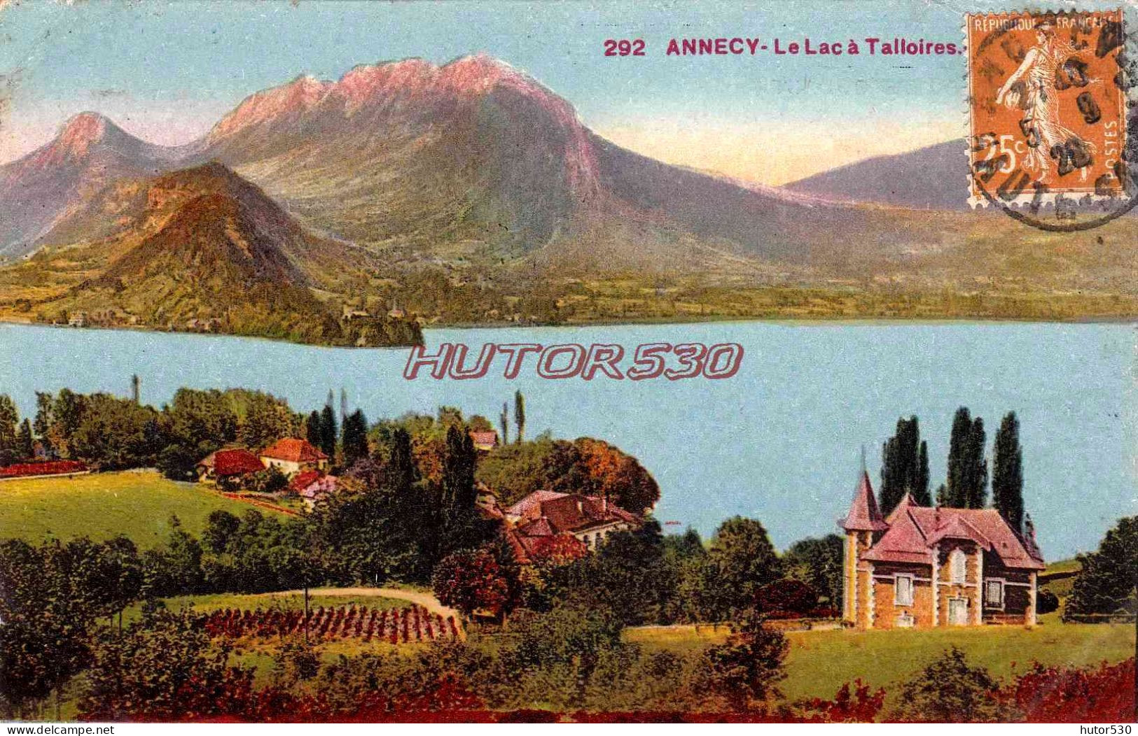 CPA TALLOIRES - LE LAC D'ANNECY - Talloires