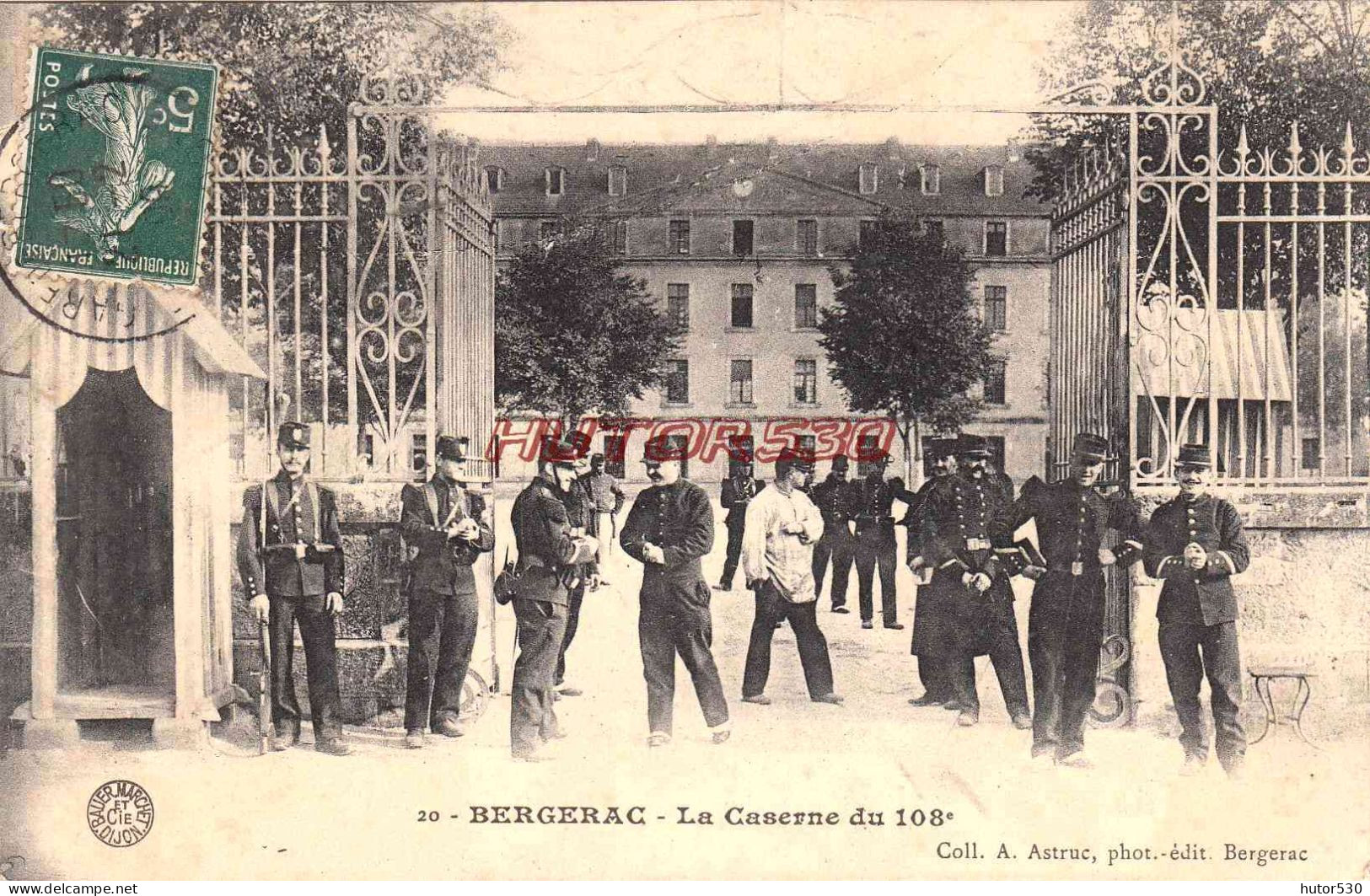 CPA BERGERAC - LA CASERNE DU 108E - Bergerac