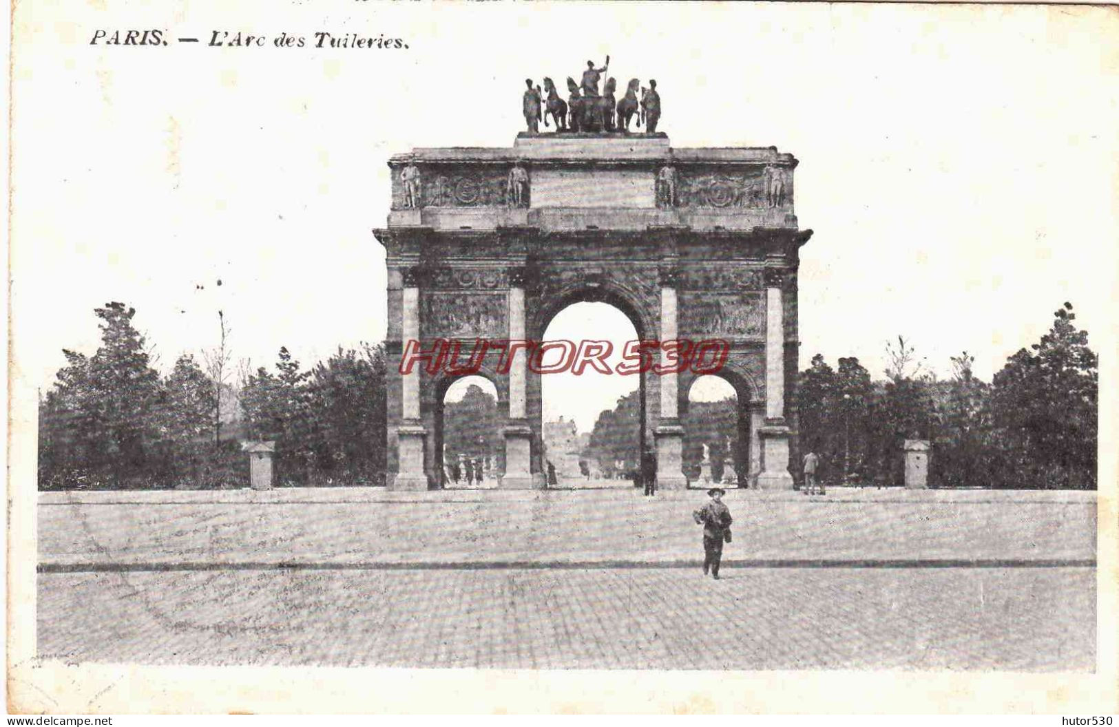 CPA PARIS - L'ARC DE TRIOMPHE - Otros Monumentos