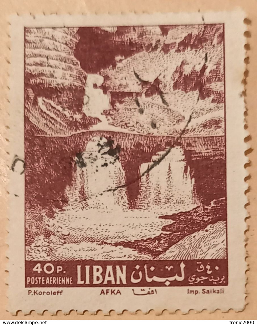 TM 037 - Liban Poste Aérienne 249 - Libano