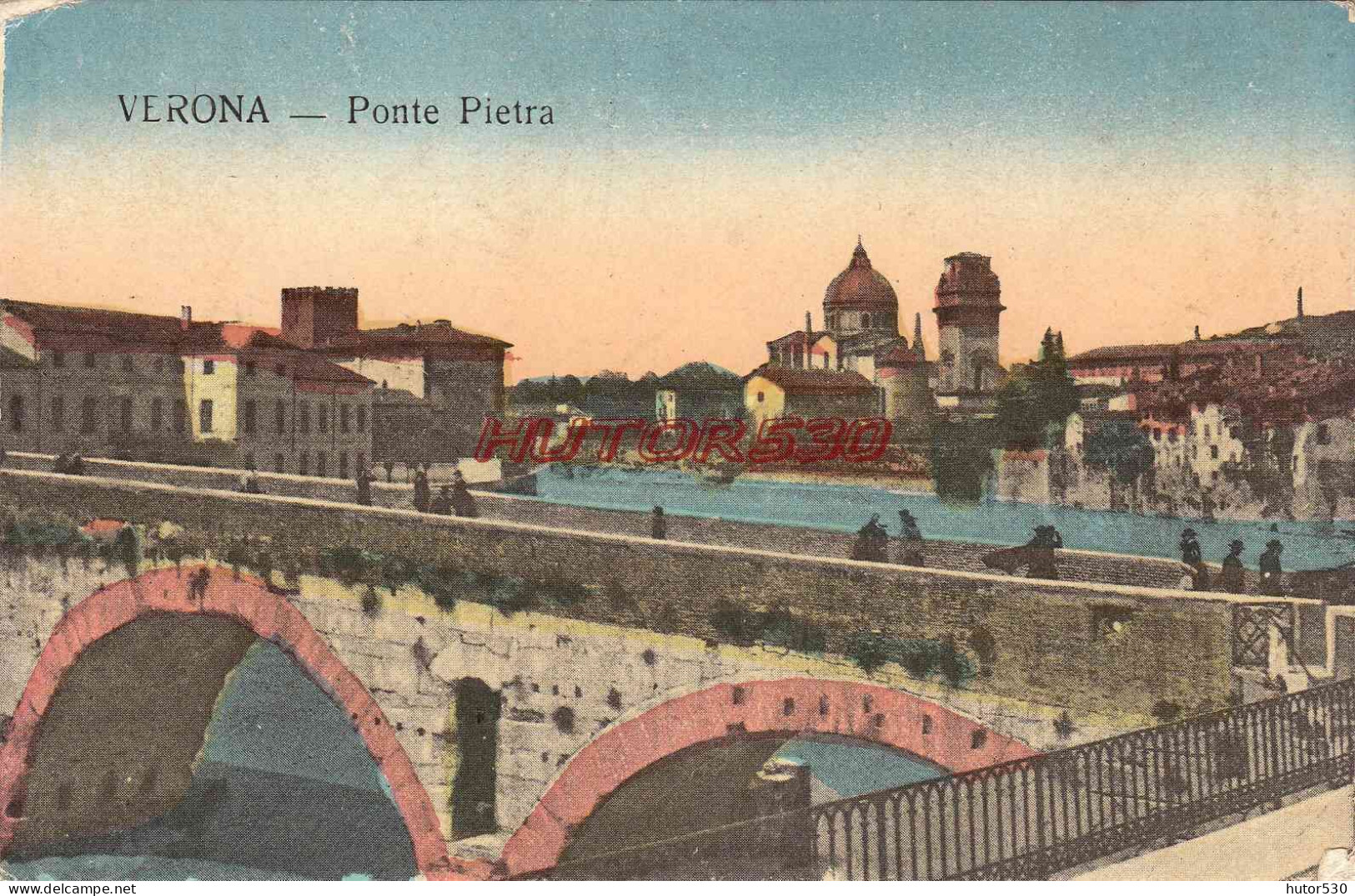 CPA VERONA - PONTE PIETRA - Verona
