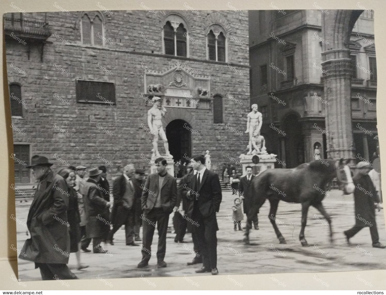 Italia FIRENZE 1964 Uomo Con Cavallo - Asie