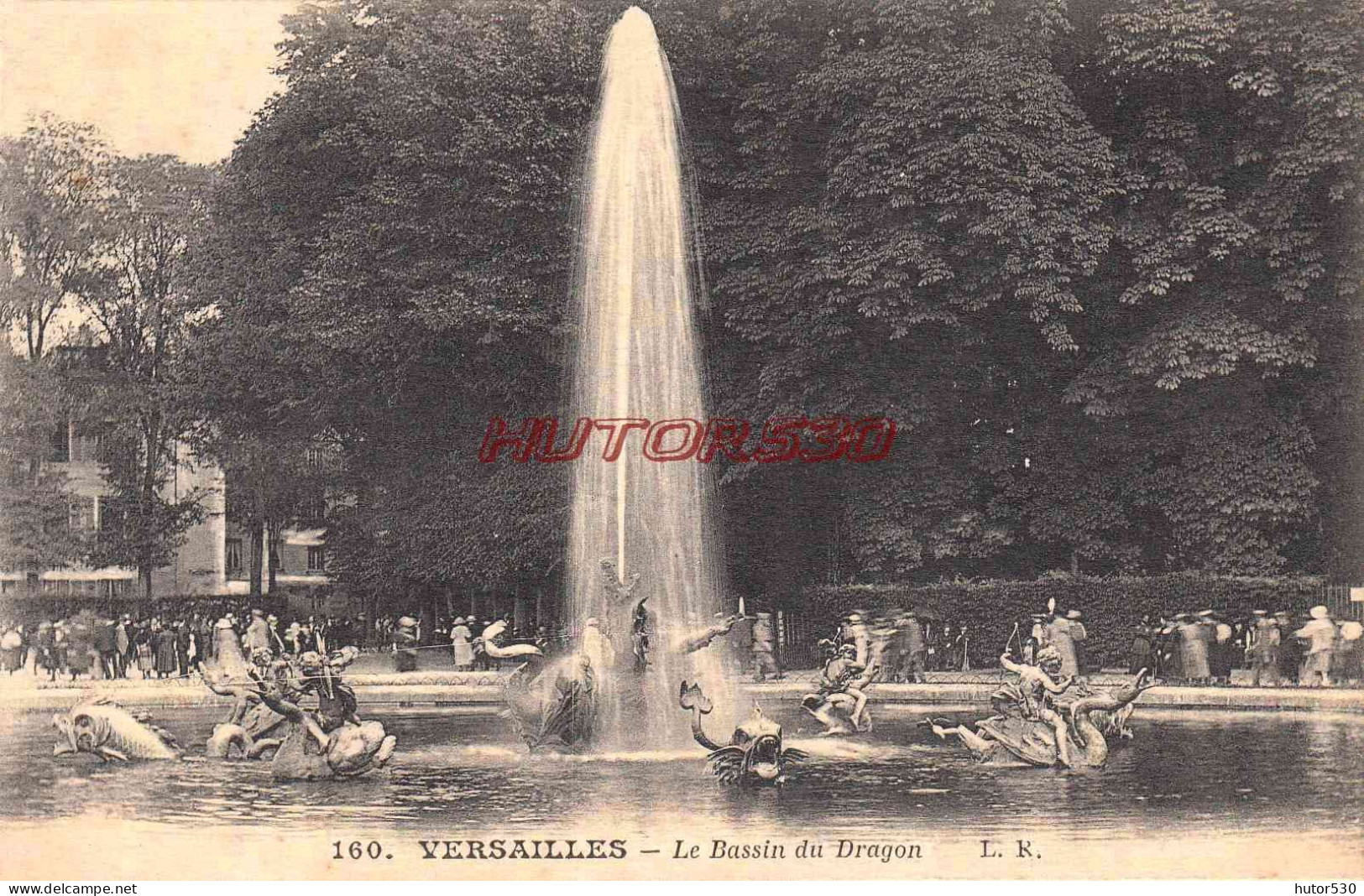 CPA VERSAILLES - LE BASSIN DU DRAGON - Versailles