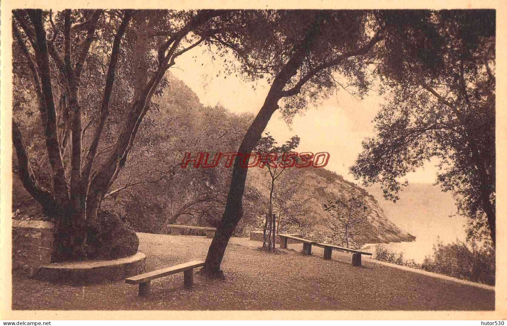 CPA ALGERIE - BOUGIE - CORNICHE DU CAP CARBON AUX AIGUADES - Other & Unclassified