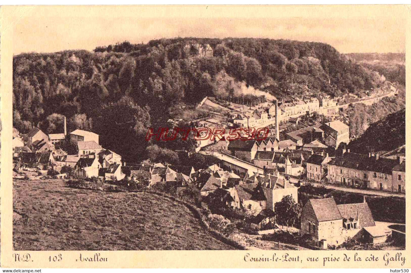 CPA AVALLON - COUSIN LE PONT - Avallon