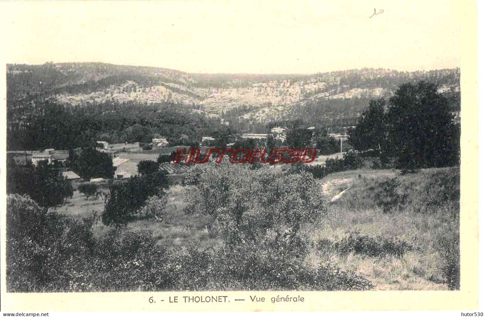 CPA LE THOLONET - VUE GENERALE - Autres & Non Classés