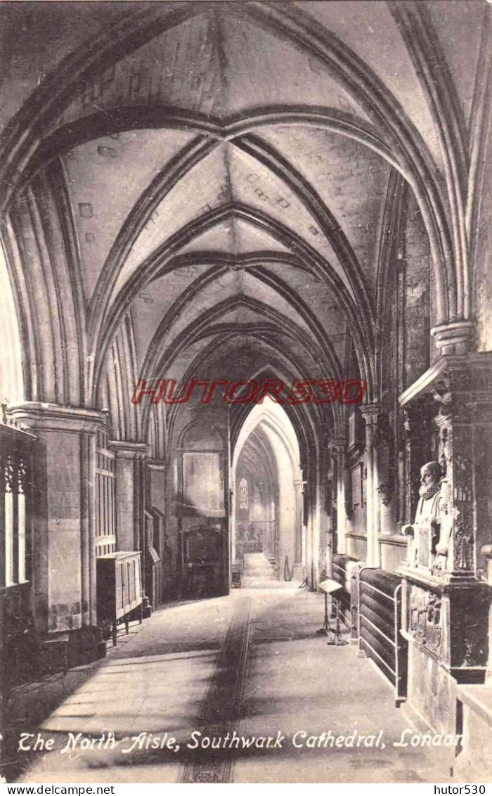 CPA LONDON - THE NOTH ASILE SOUTWARK CATHEDRAL - Other & Unclassified