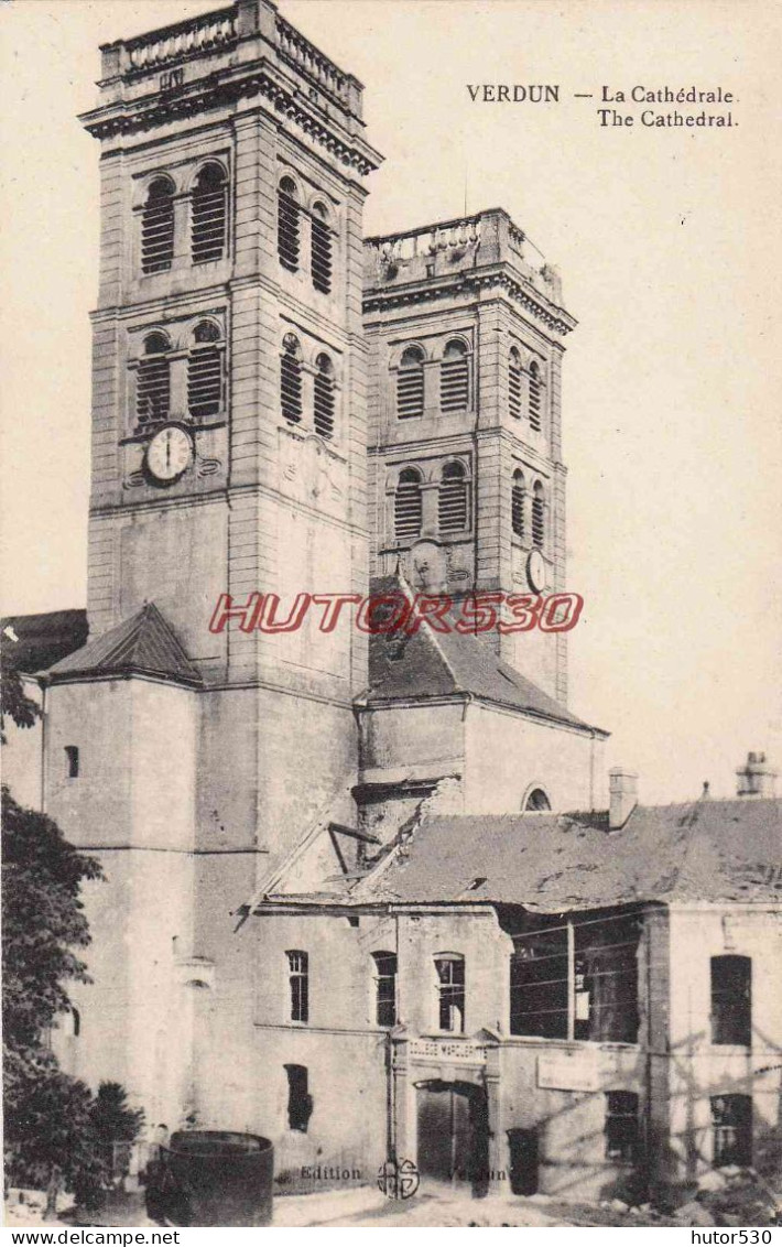 CPA VERDUN - LA CATHEDRALE - Verdun