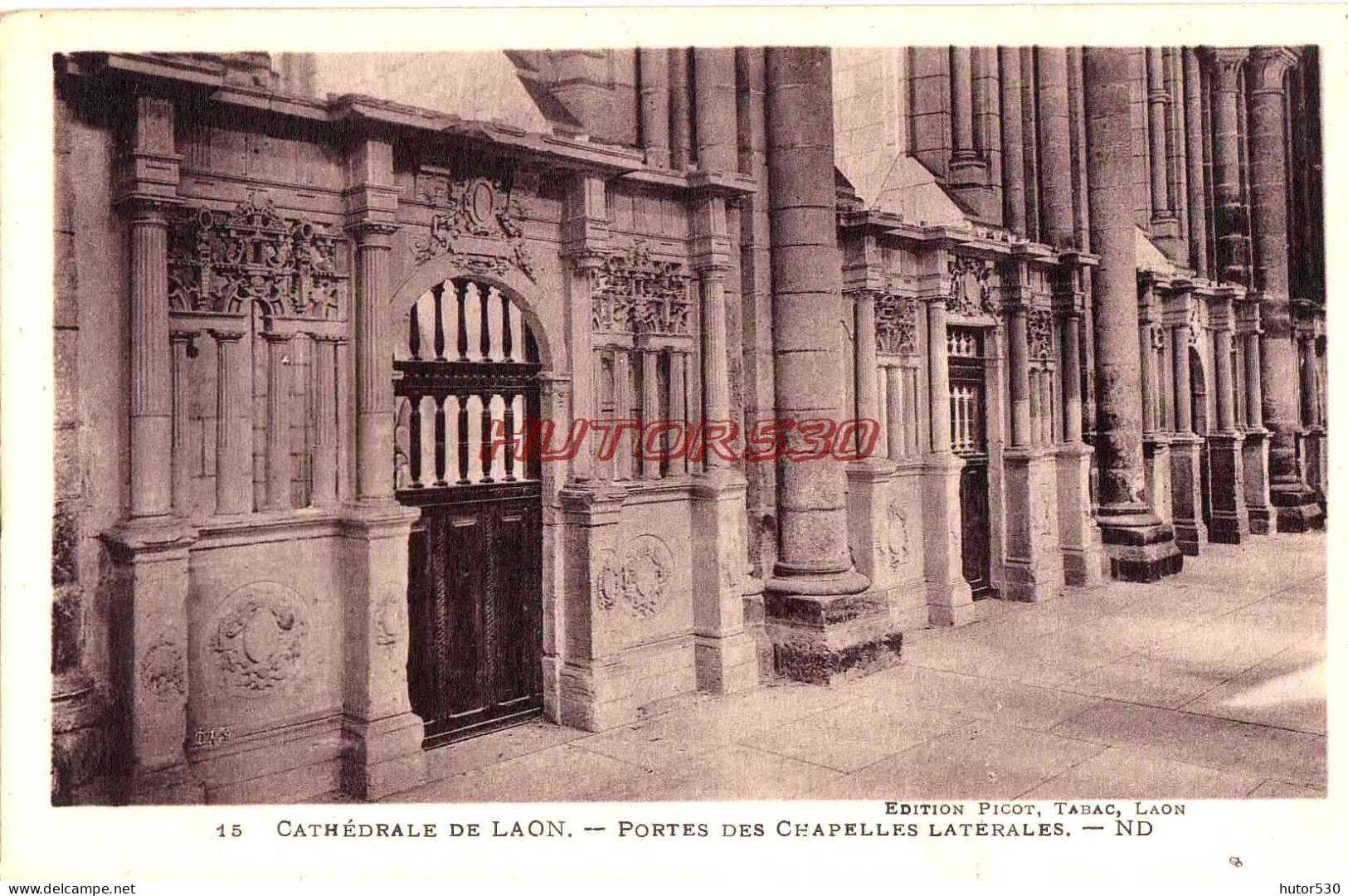 CPA LAON - LA CATHEDRALE - Laon