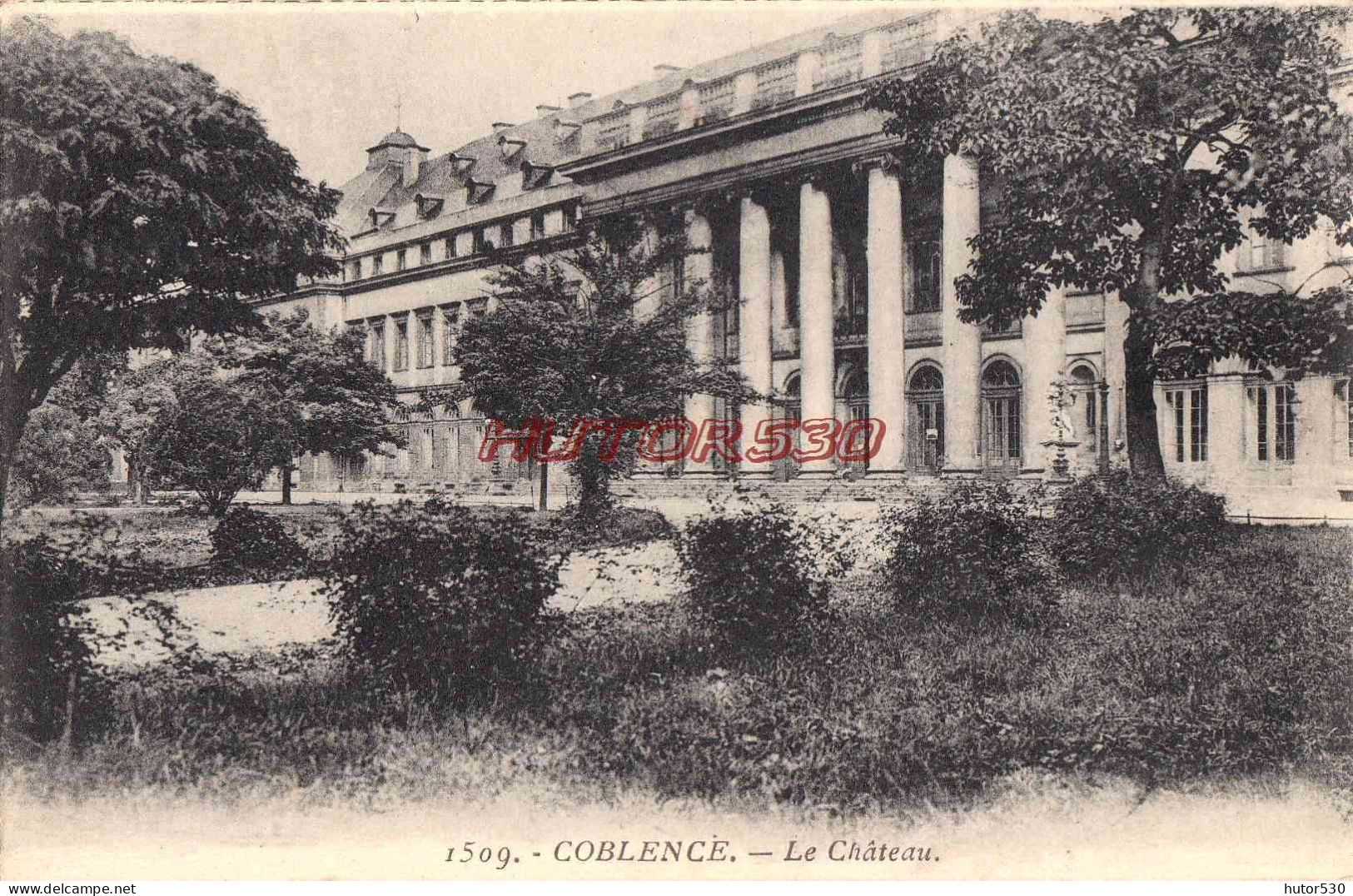 CPA COBLENCE - LE CHATEAU - Other & Unclassified