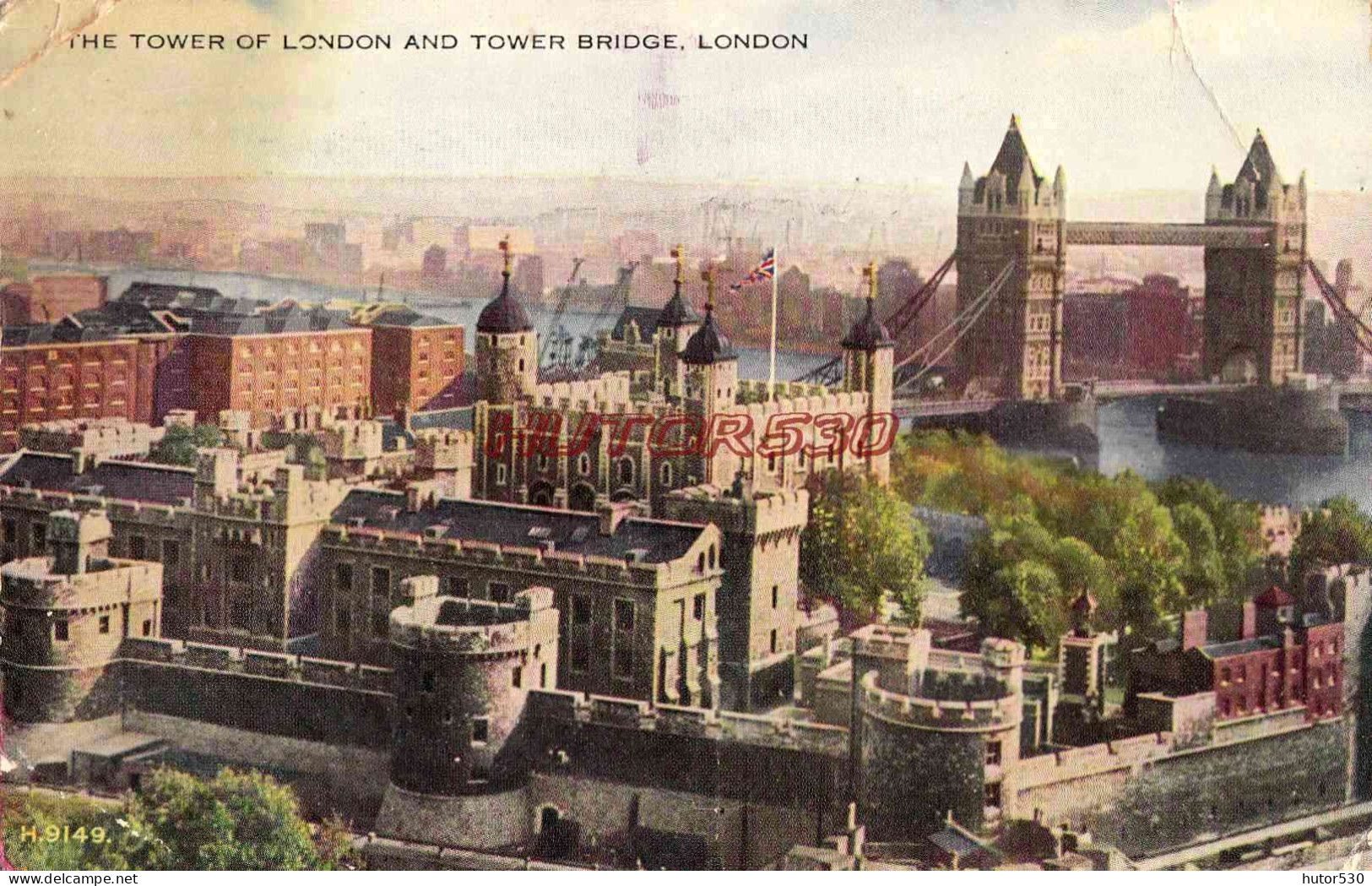 CPA LONDON - THE TOWER AND TOWER BRIDGE - Otros & Sin Clasificación