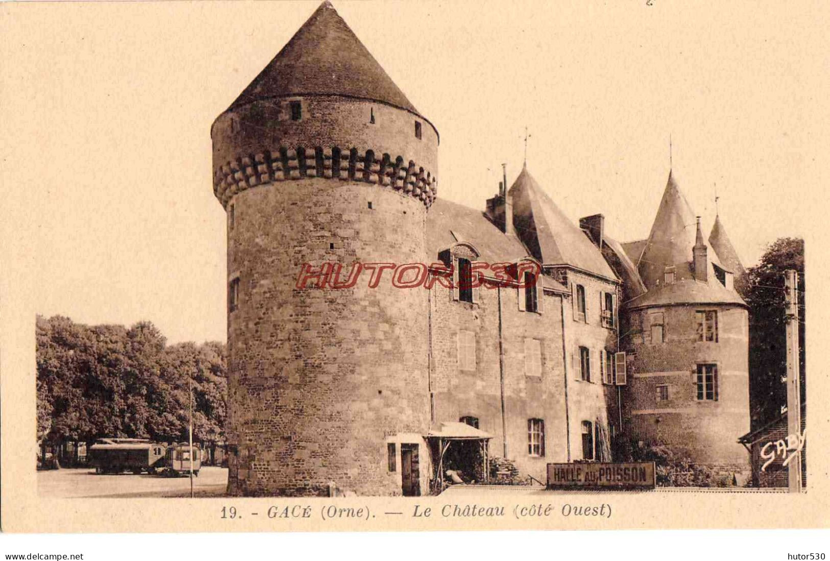 CPA GACE - ORNE - LE CHATEAU - Gace