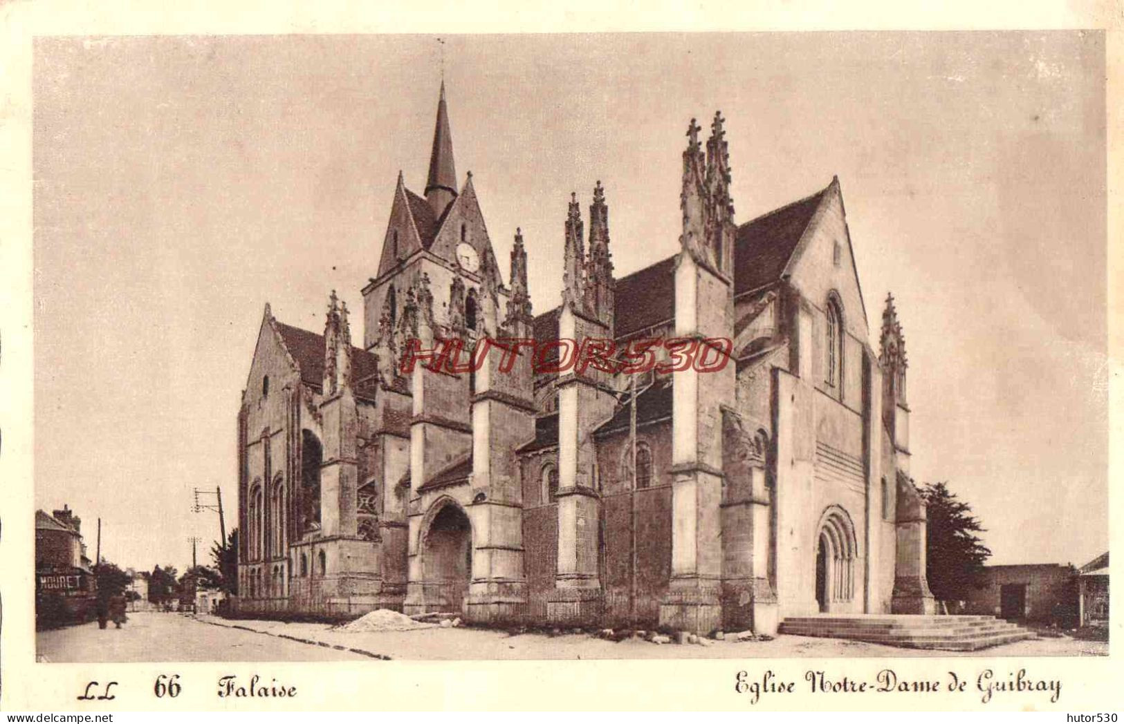 CPA FALAISE - EGLISE NOTRE DAME DE GUIBRAY - Falaise