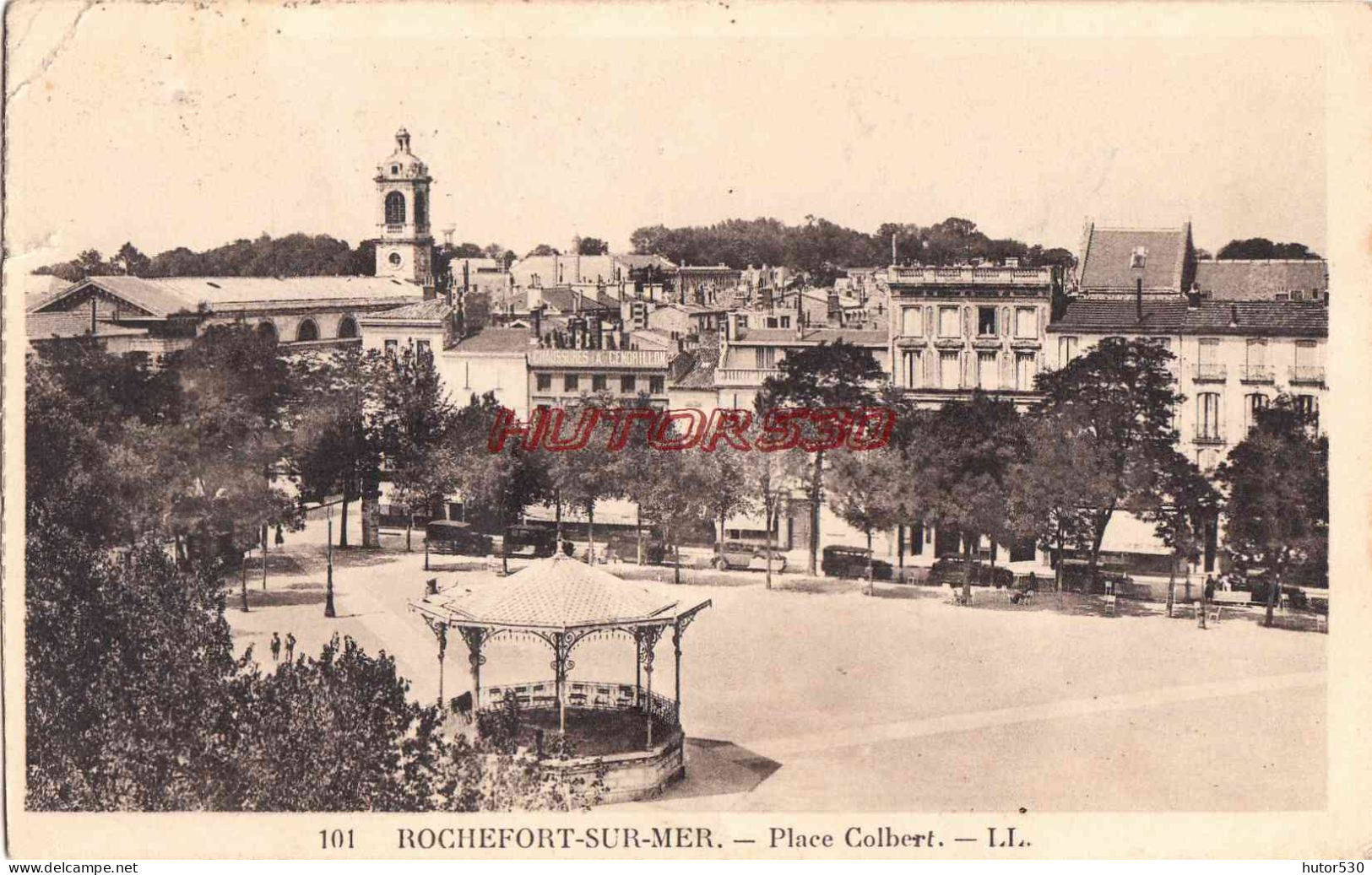 CPA ROCHEFORT SUR MER - PLACE COLBERT - Rochefort