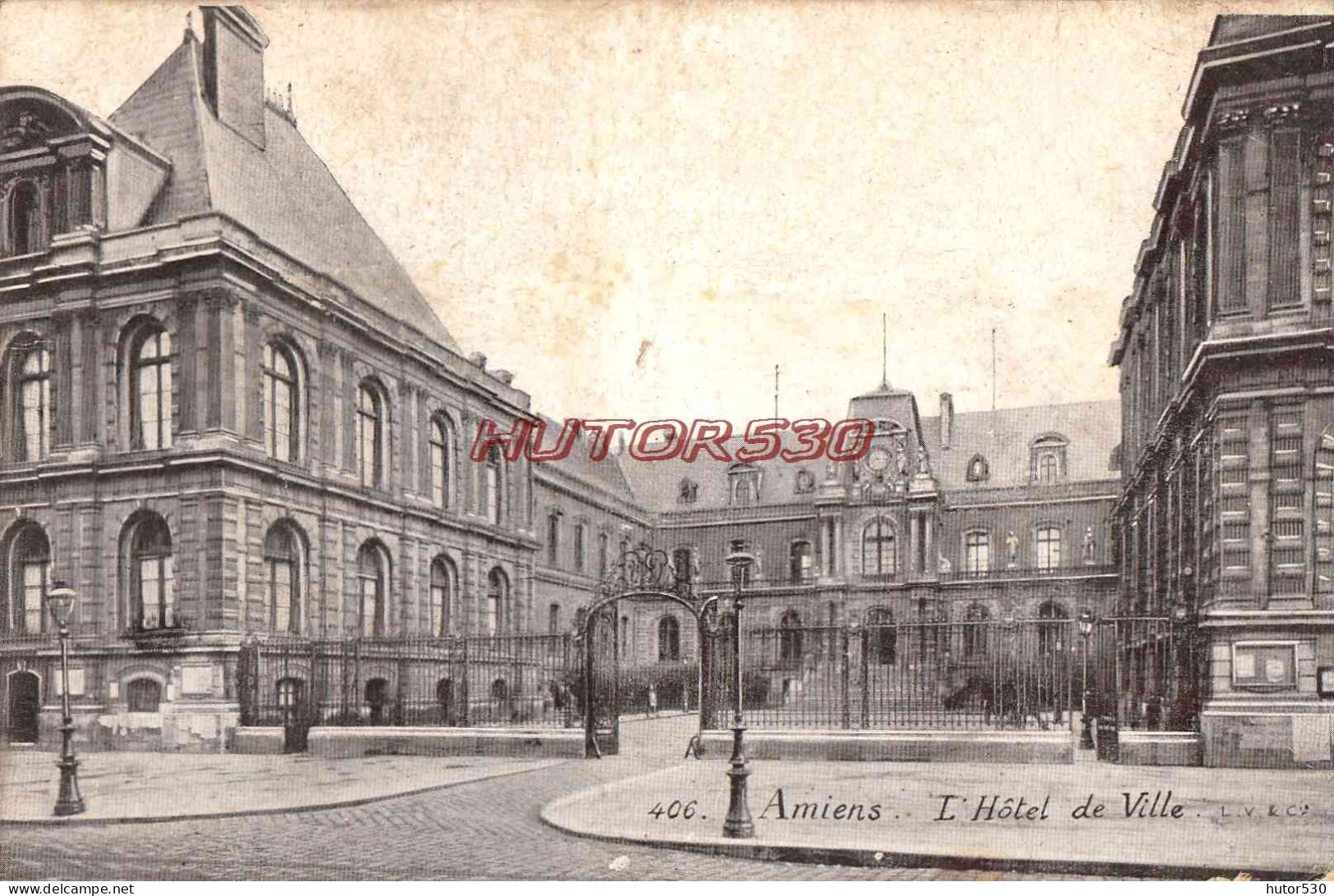CPA AMIENS - HOTEL DE VILLE - Amiens