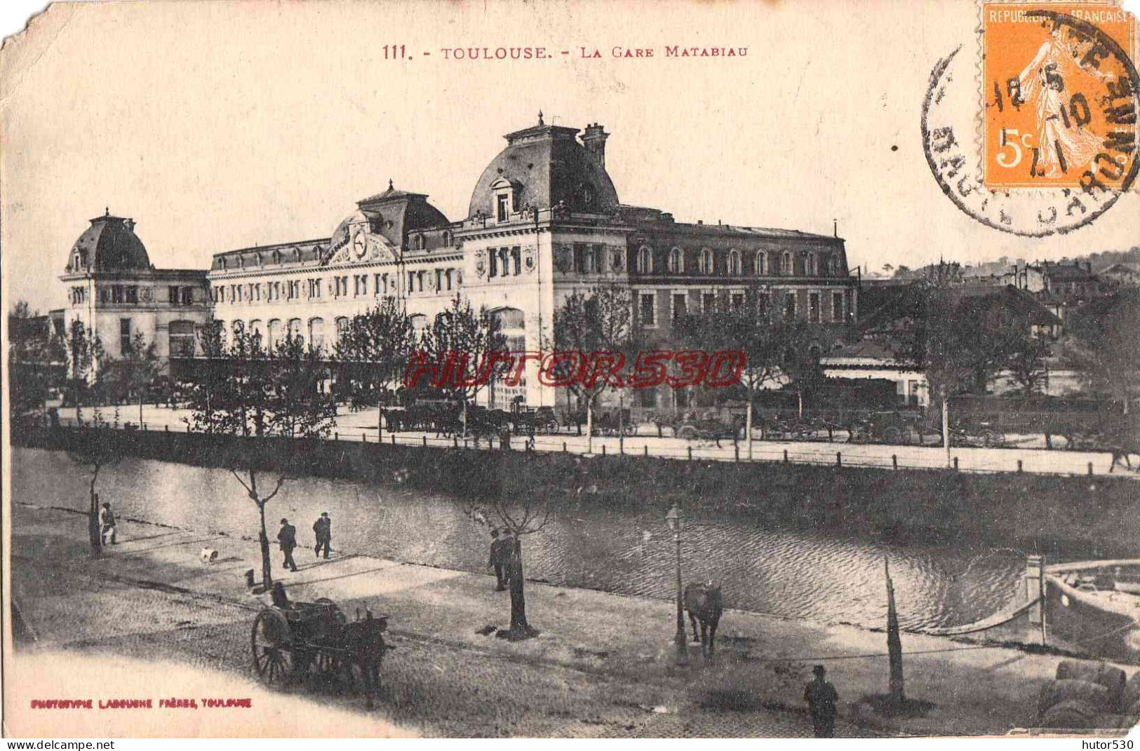 CPA TOULOUSE - LA GARE MATABIAU - Toulouse